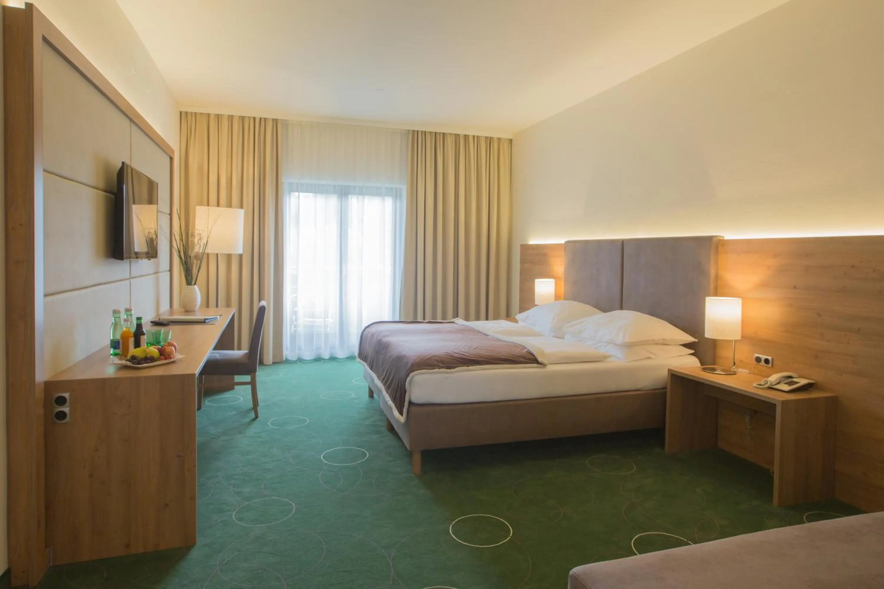 Photo of the whole room, Bed in Seminarhotel Lengbachhof GmbH