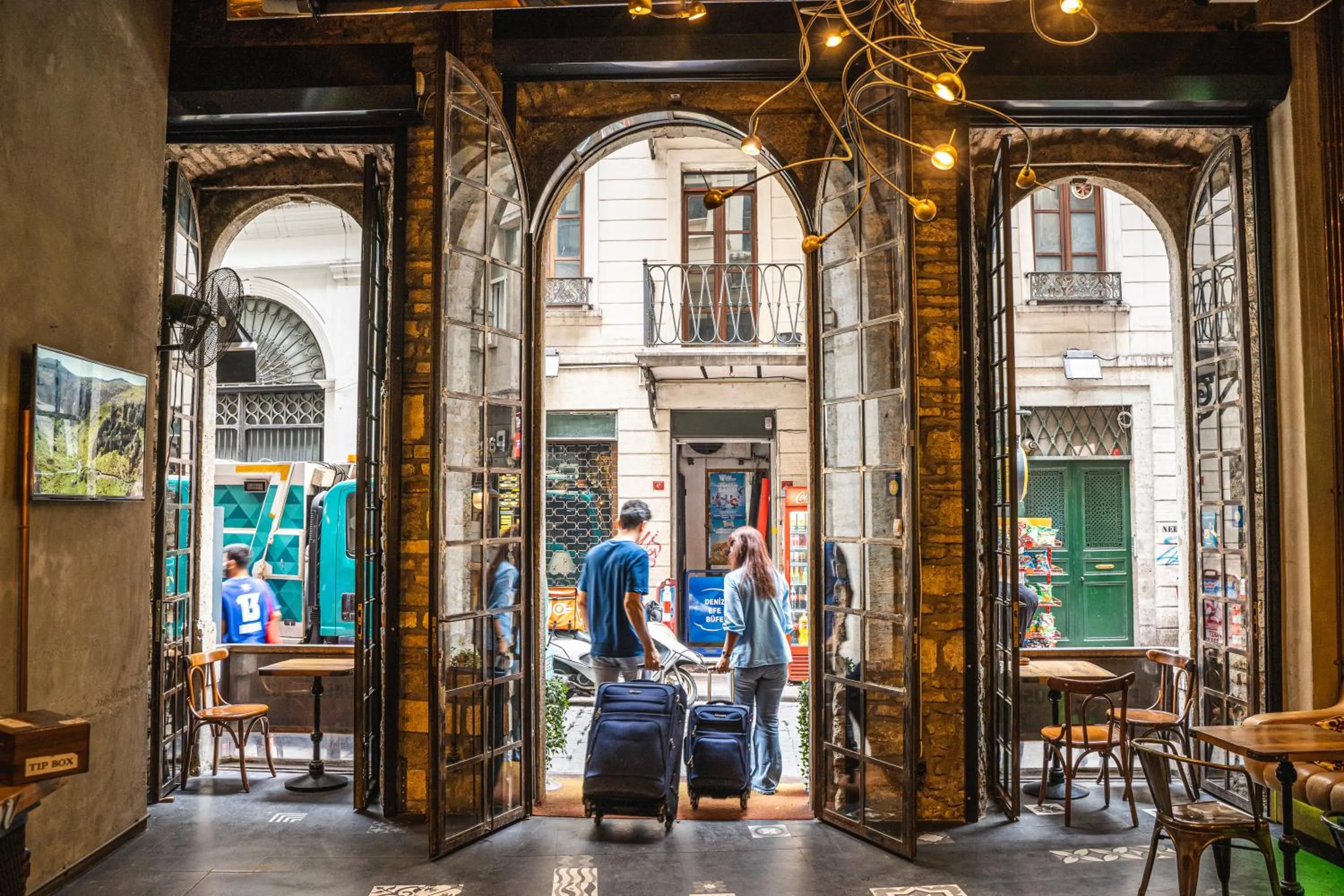 Facade/entrance in West Pera Hotel