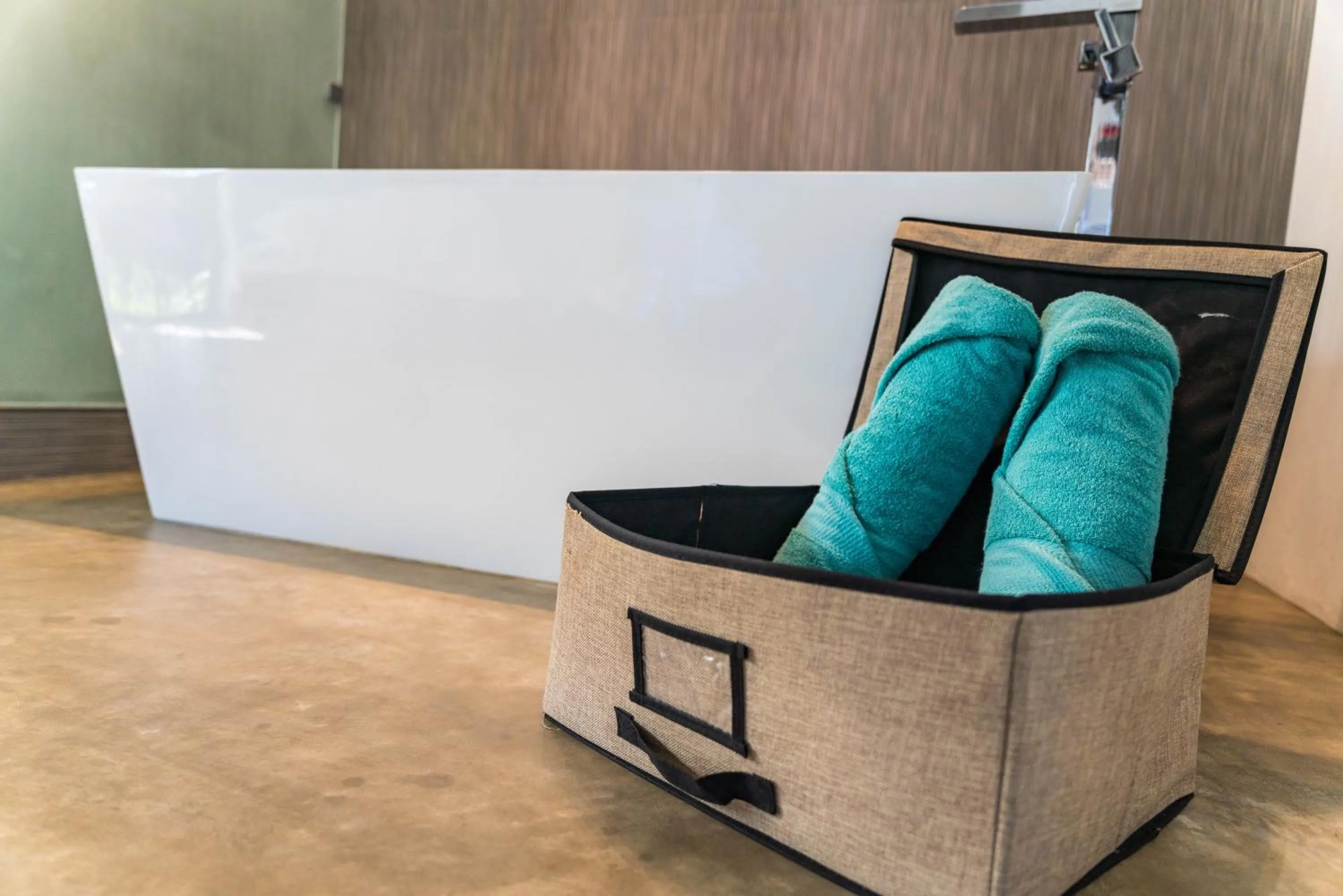 towels in Playa De Sala Boutique Hotel