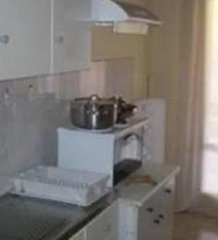 Kitchen or kitchenette in Hotel Apolafsi