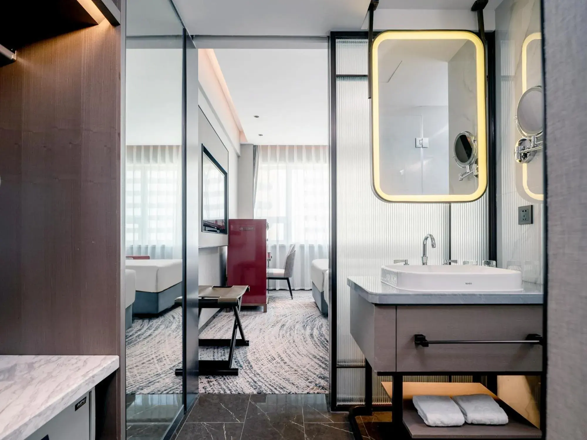 Superior Twin Room in Shenzhen Shanghai Hotel Superior Twin Room in Shenzhen Shanghai Hotel