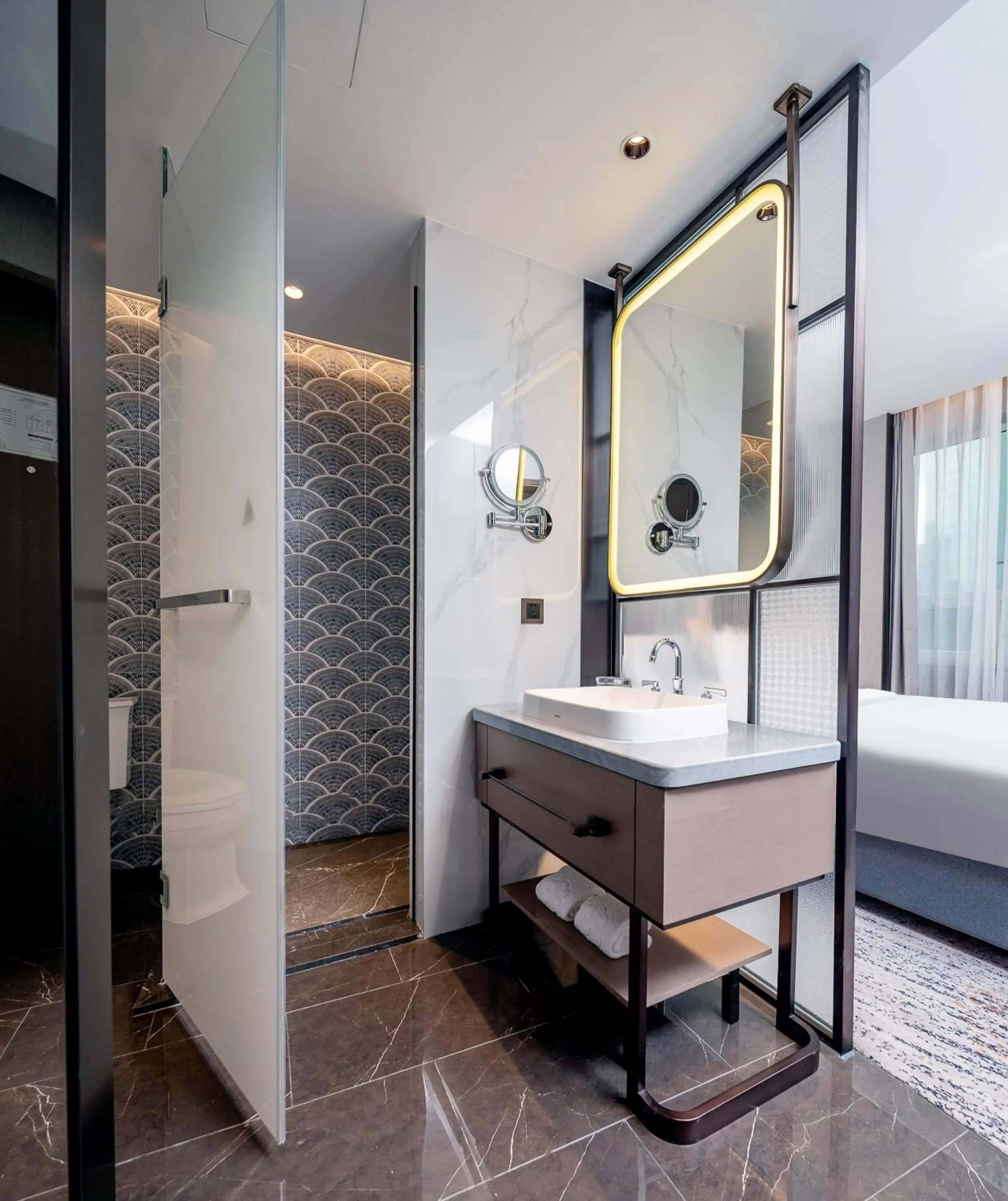 Bathroom in Shenzhen Shanghai Hotel