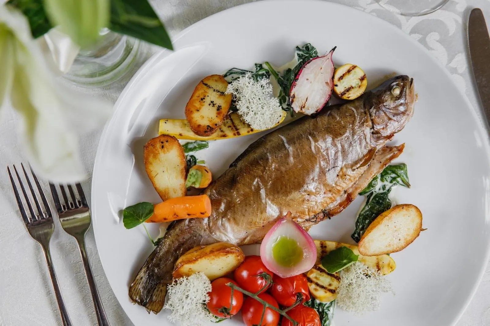 Food and drinks in Hotel Dwór Choiny