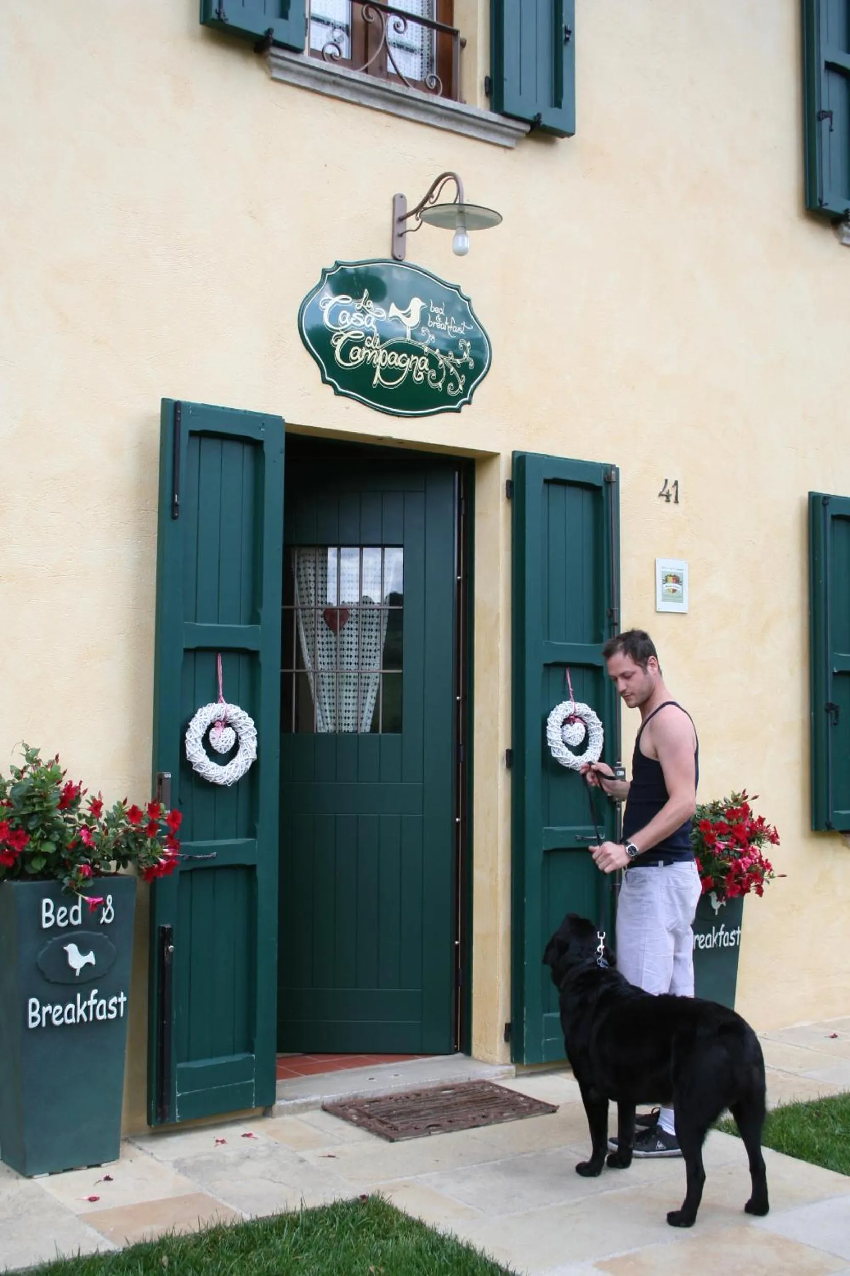 Facade/entrance in B&B La Casa Di Campagna