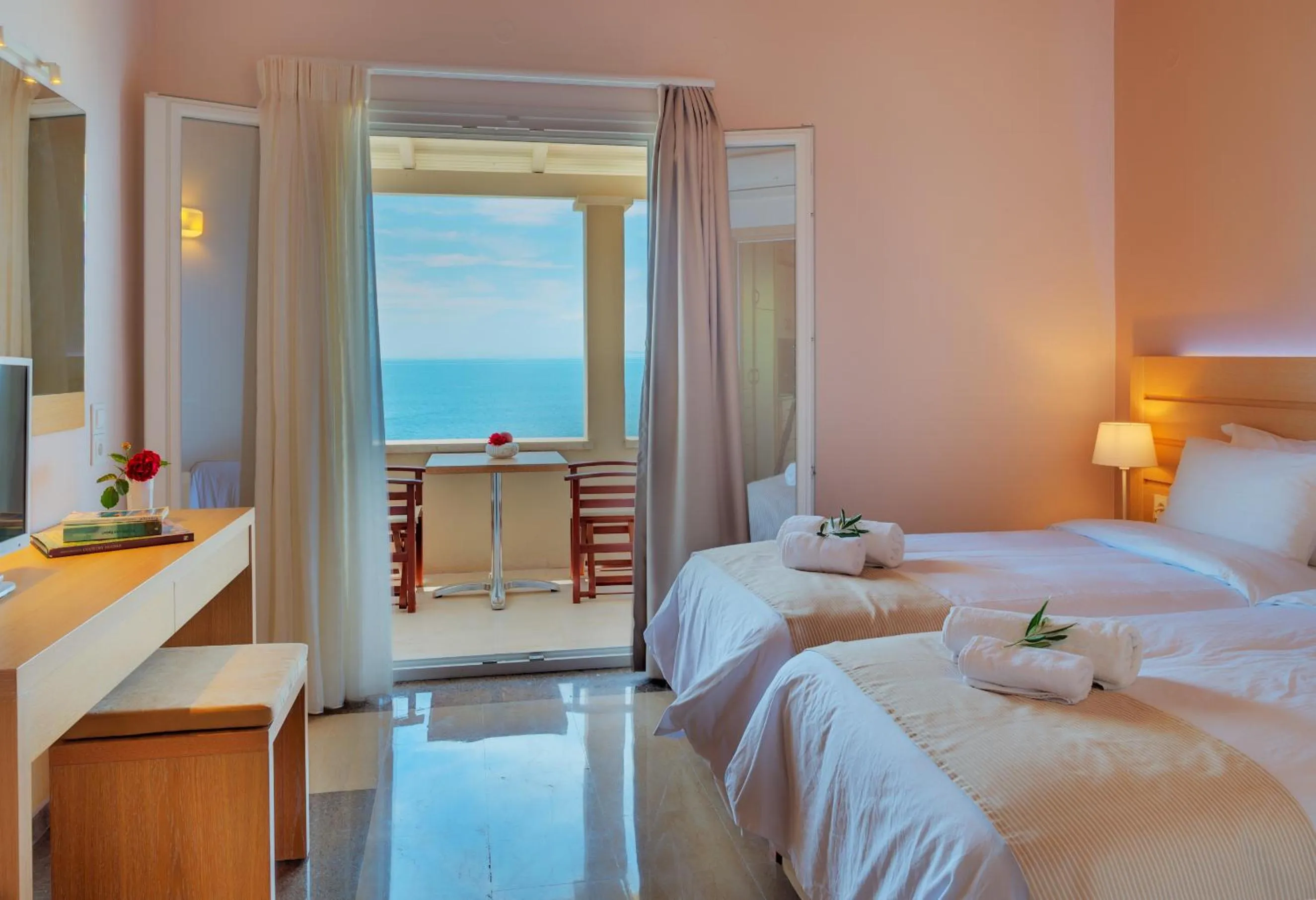 Photo of the whole room, Bed in Krouzeri Beach Apartments