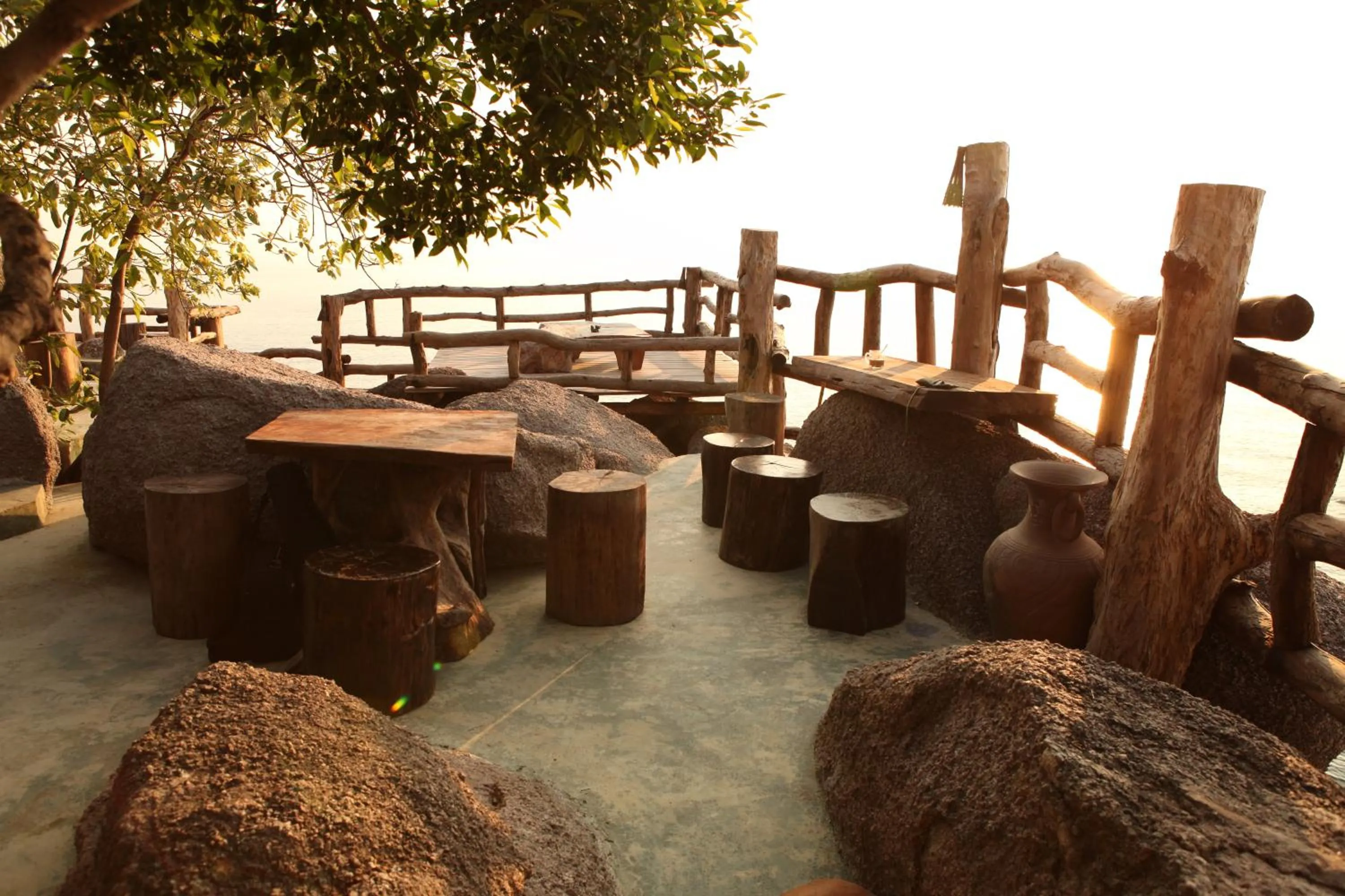 Balcony/Terrace in Moondance Magic View Bungalow