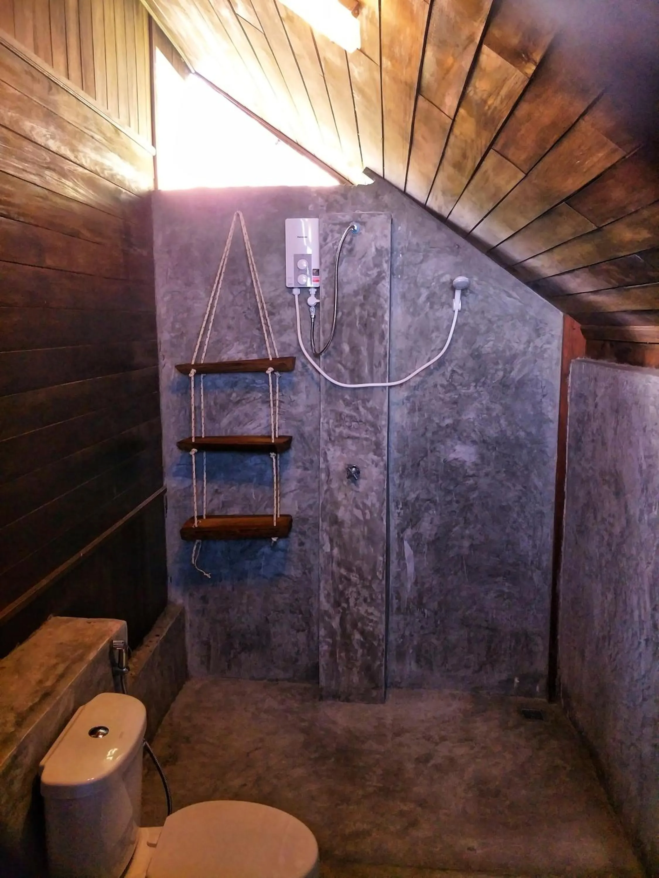 Shower in Moondance Magic View Bungalow