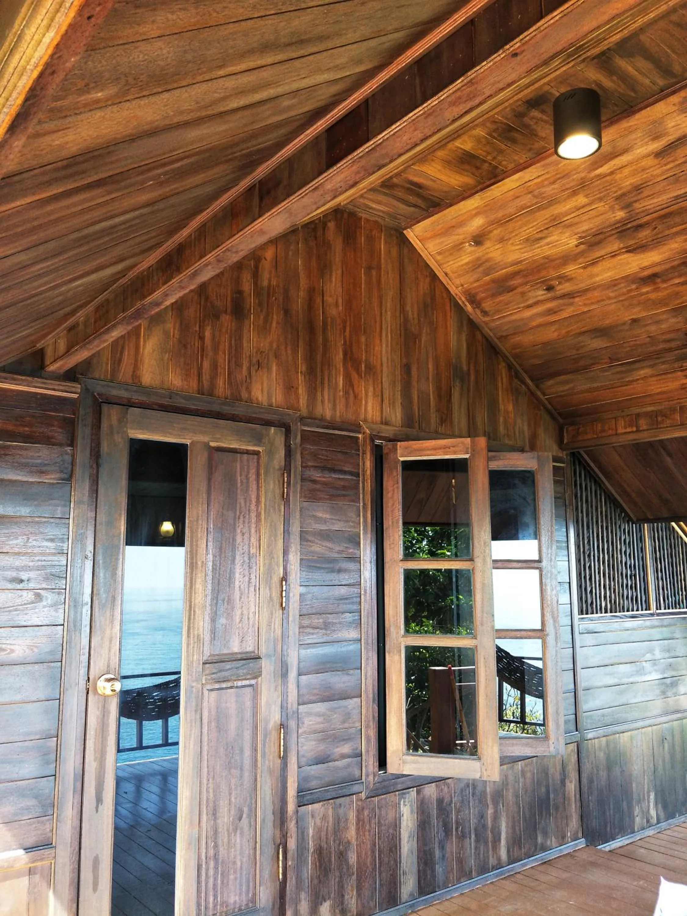Bedroom in Moondance Magic View Bungalow