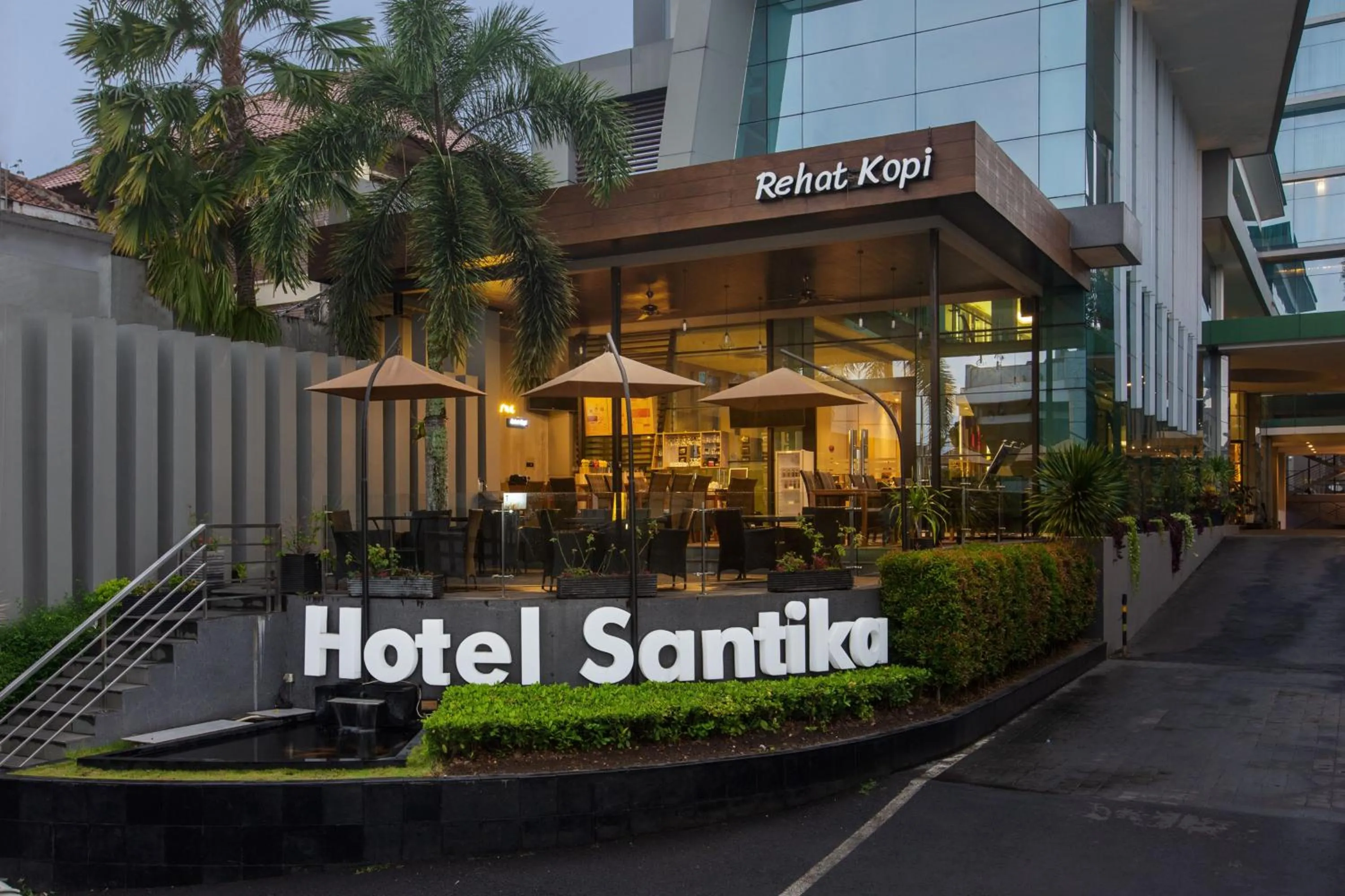 Property building in Hotel Santika Tasikmalaya