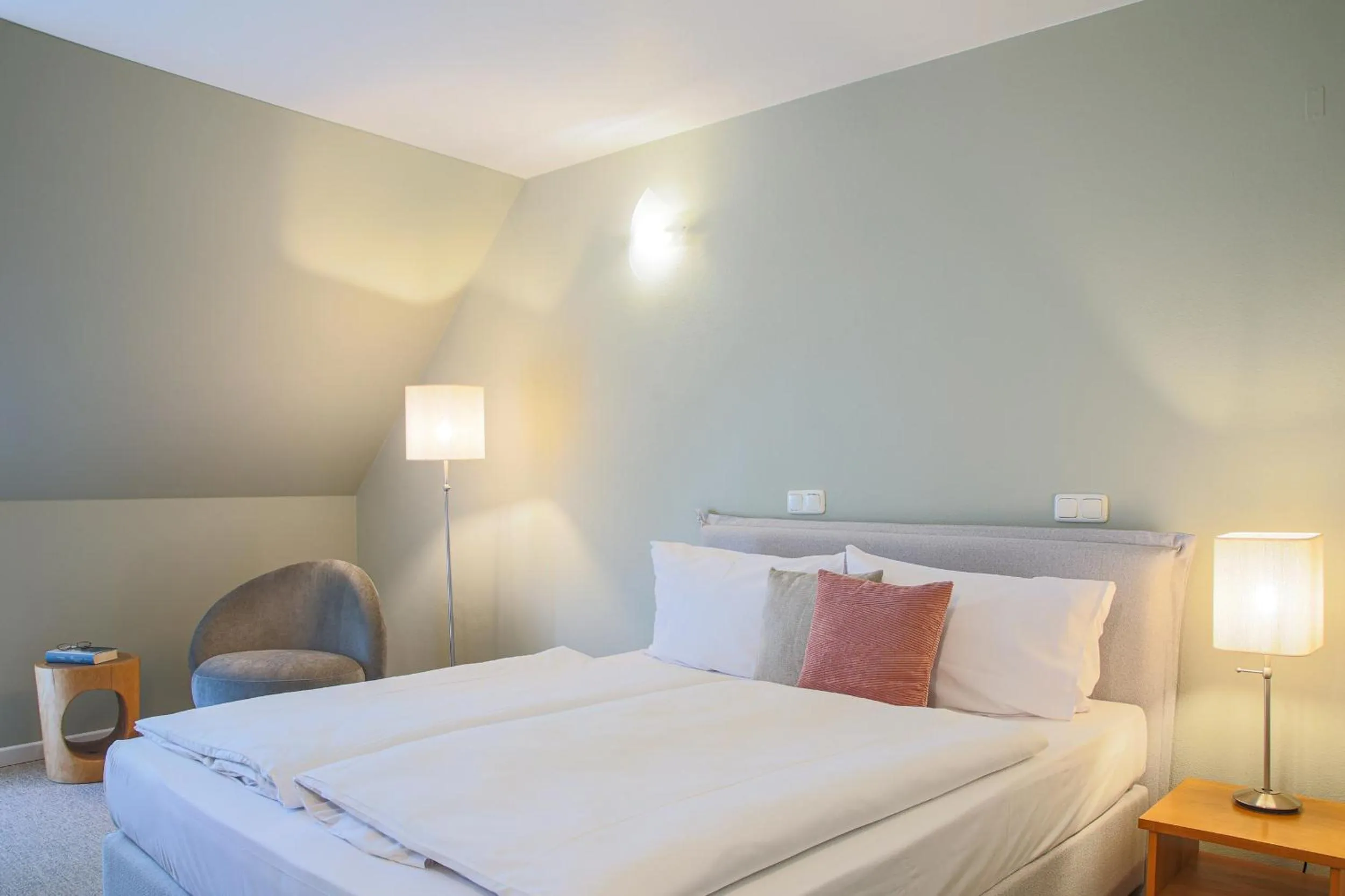 Bedroom, Bed in Hotel Klostergasthof