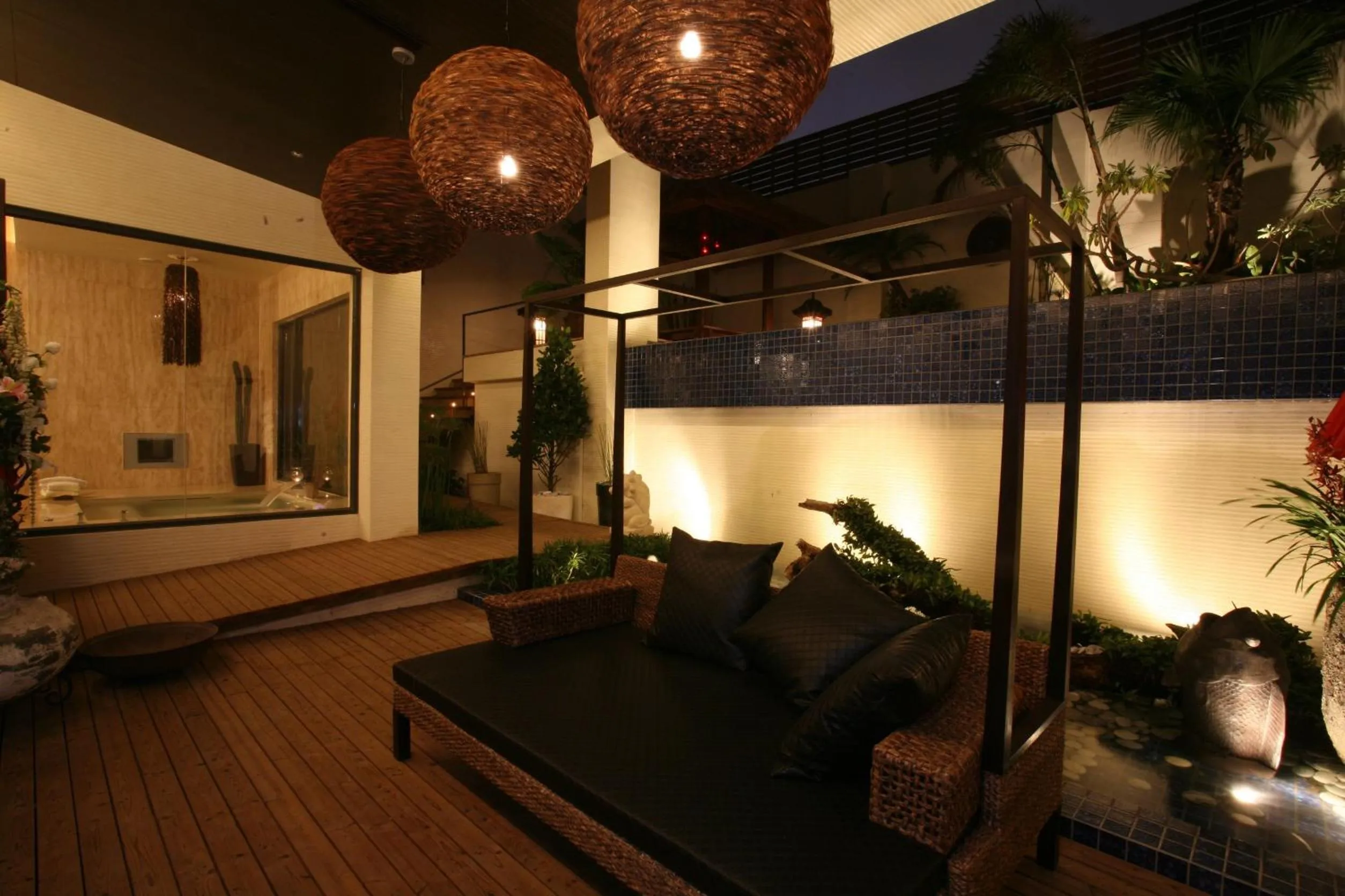 Patio in Chateau Boutique Motel