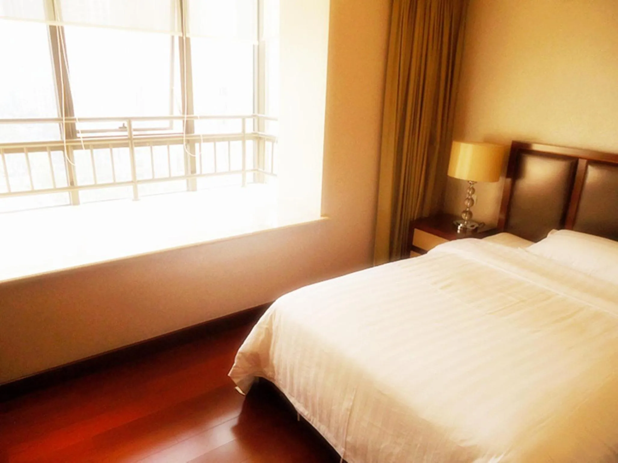 Bedroom, Bed in Ziyuan Service Apartment