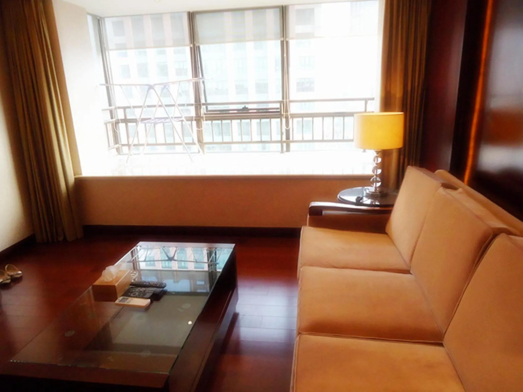 Living room in Ziyuan Service Apartment
