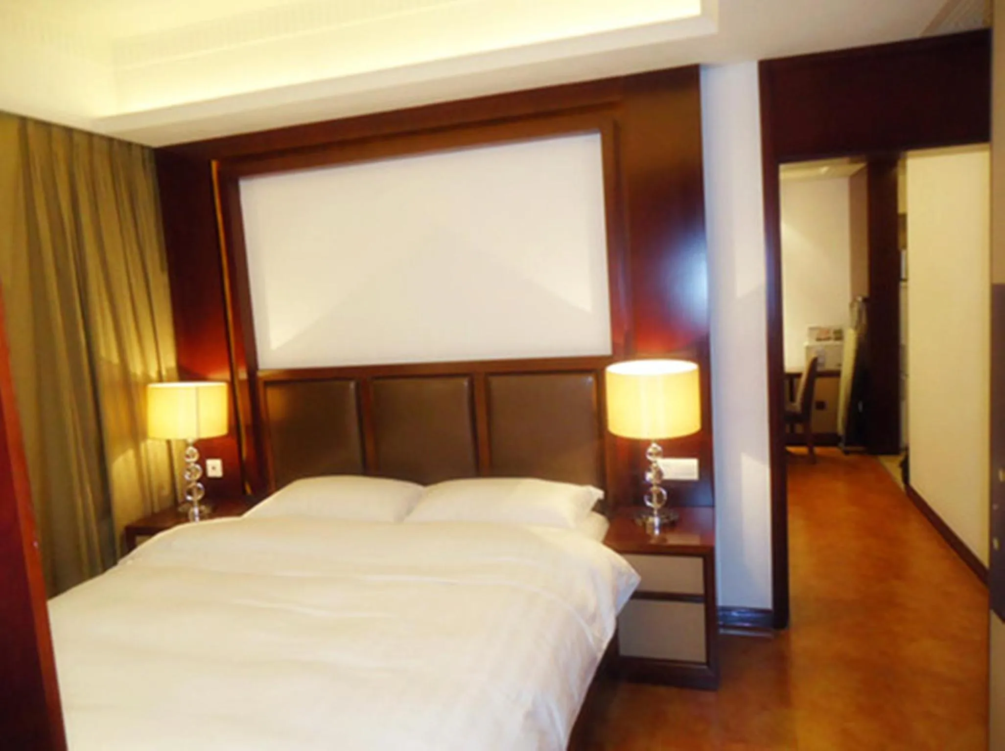 Bedroom, Bed in Ziyuan Service Apartment