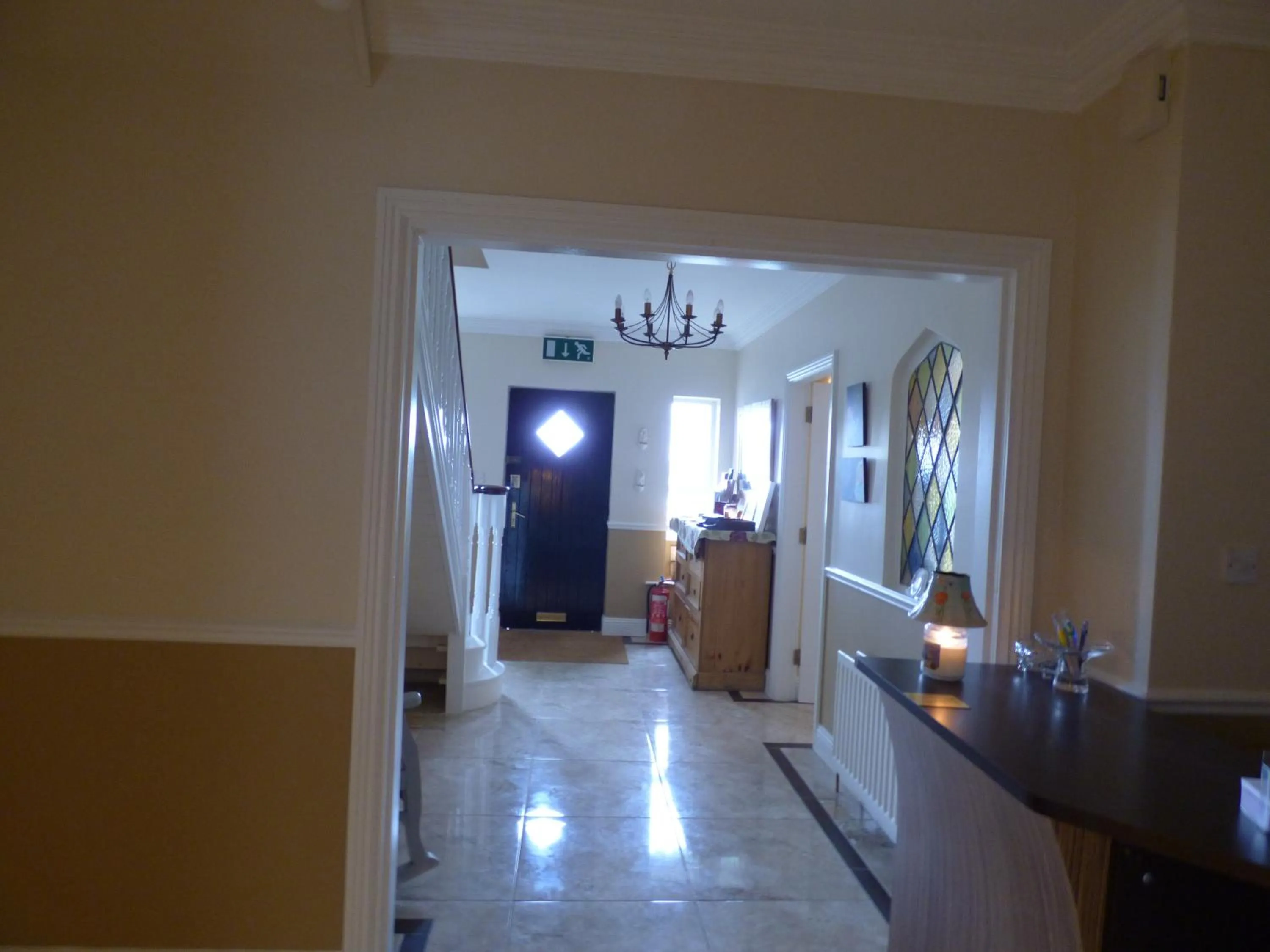 Lobby or reception in Parkhouse B&B