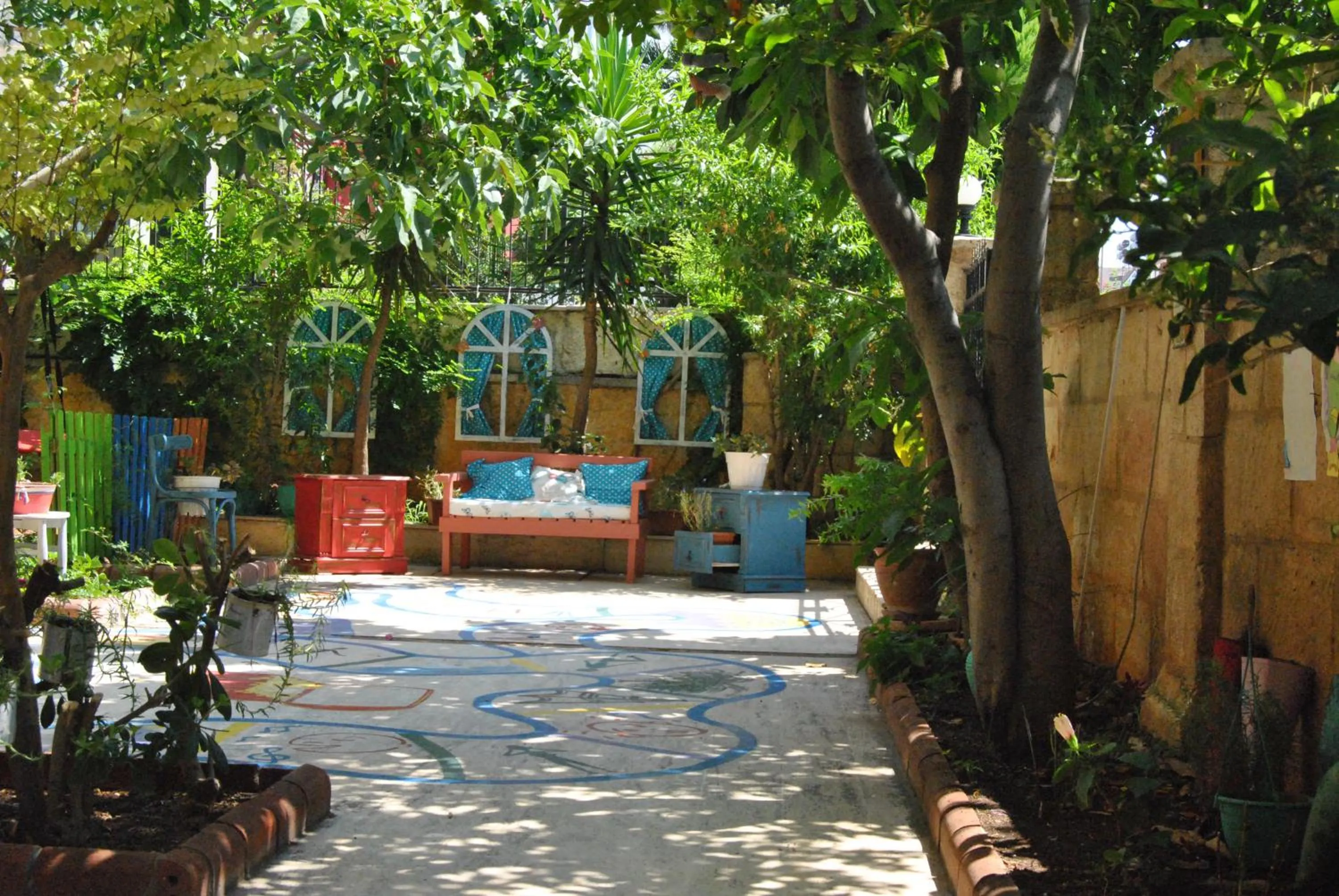 Garden in Benna Hotel