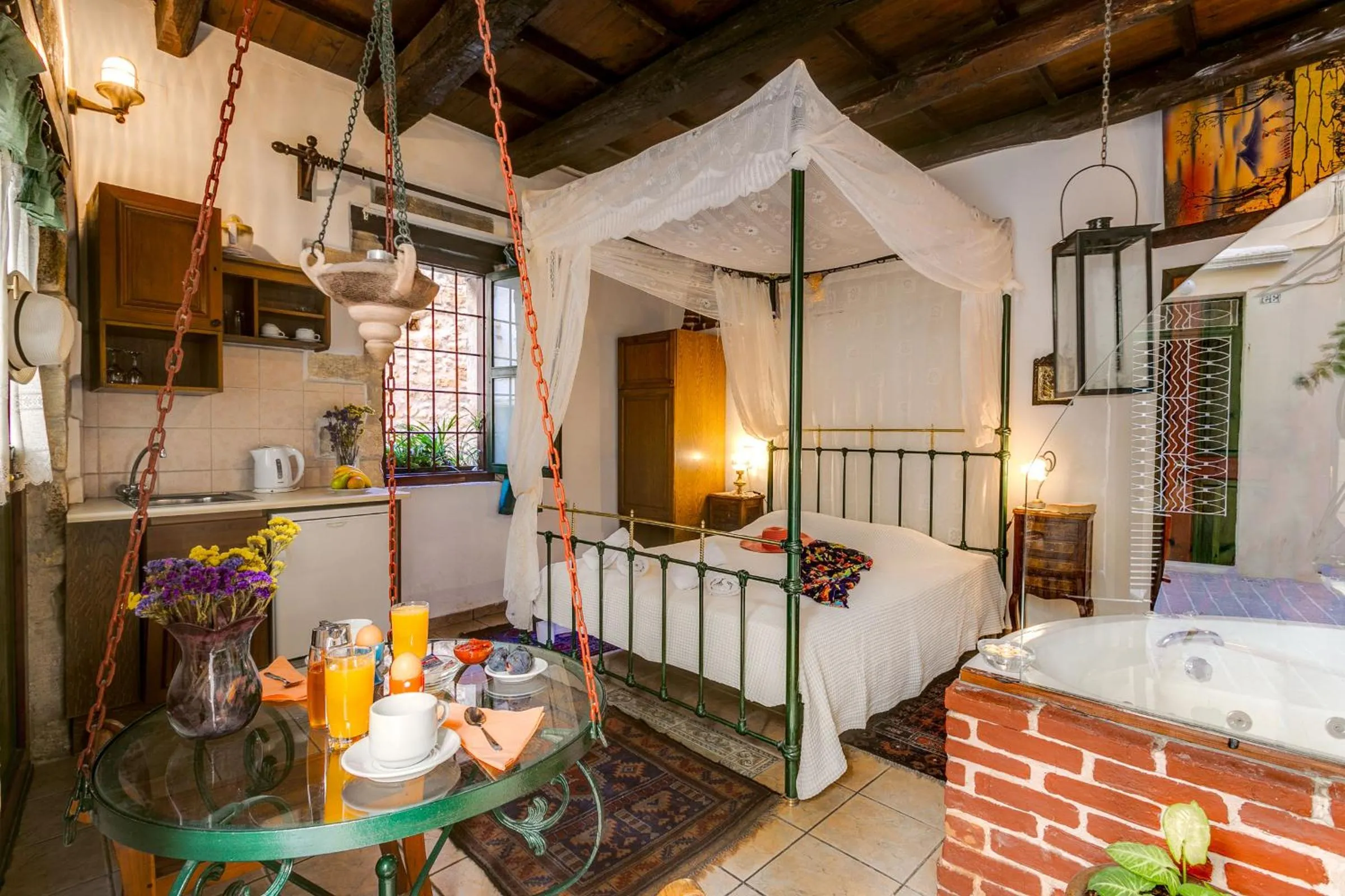 Bed in Ifigenia by Captain Michalis