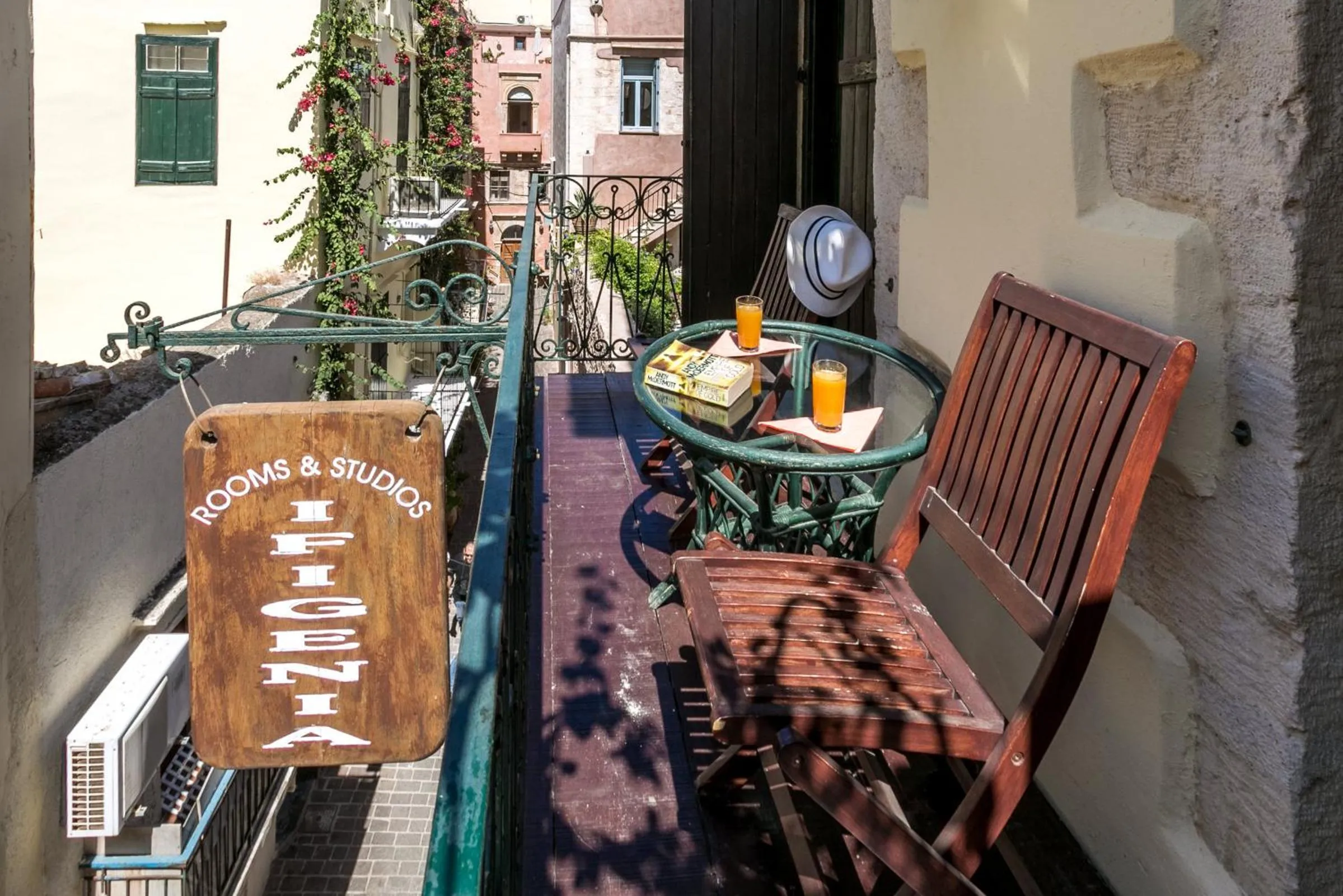 City view in Ifigenia by Captain Michalis