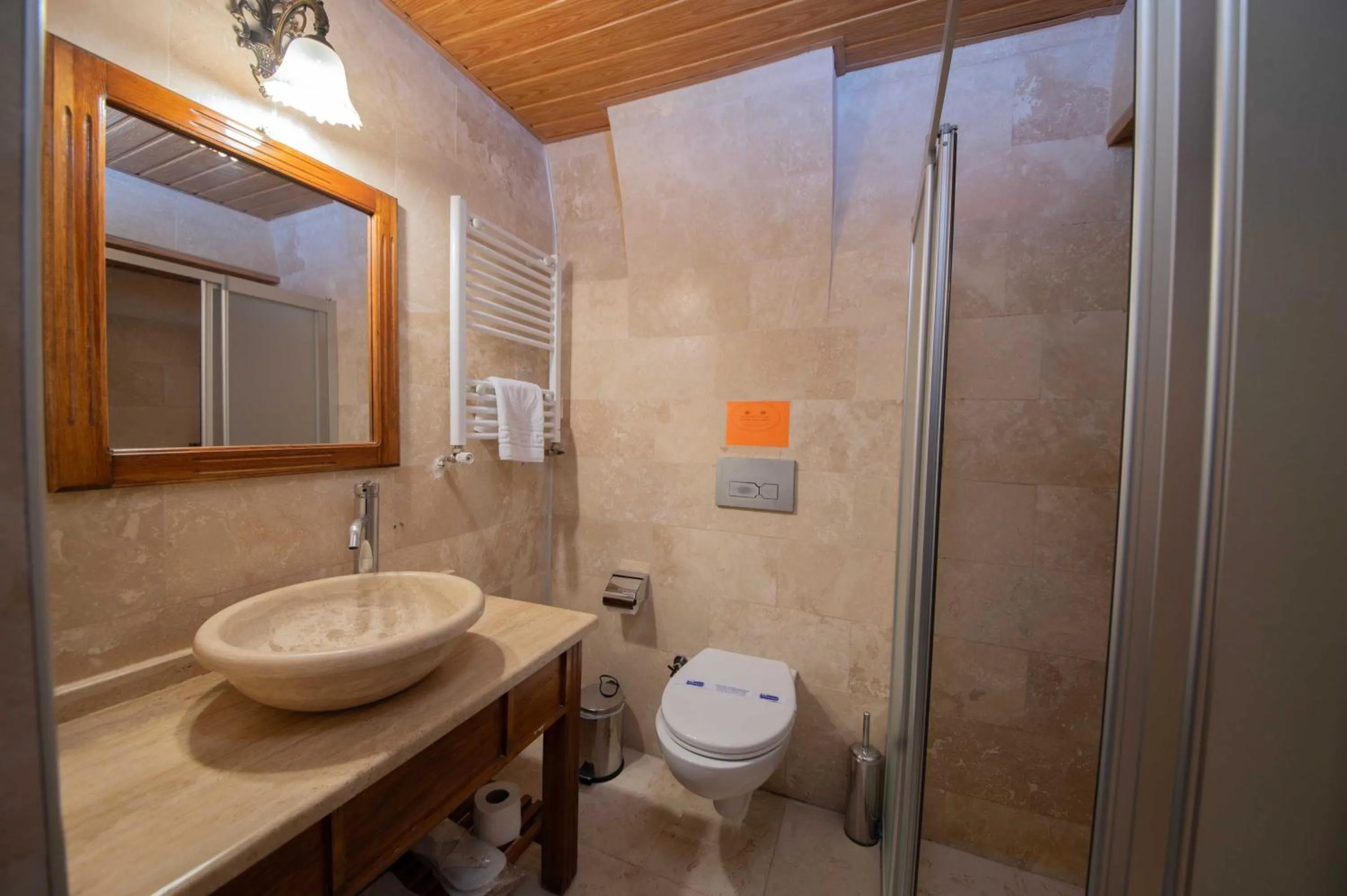 Bathroom in Safran Cave Hotel