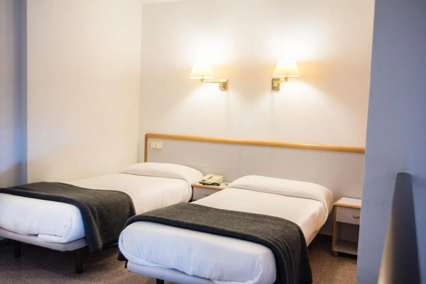 Bed in Hotel Prado Real