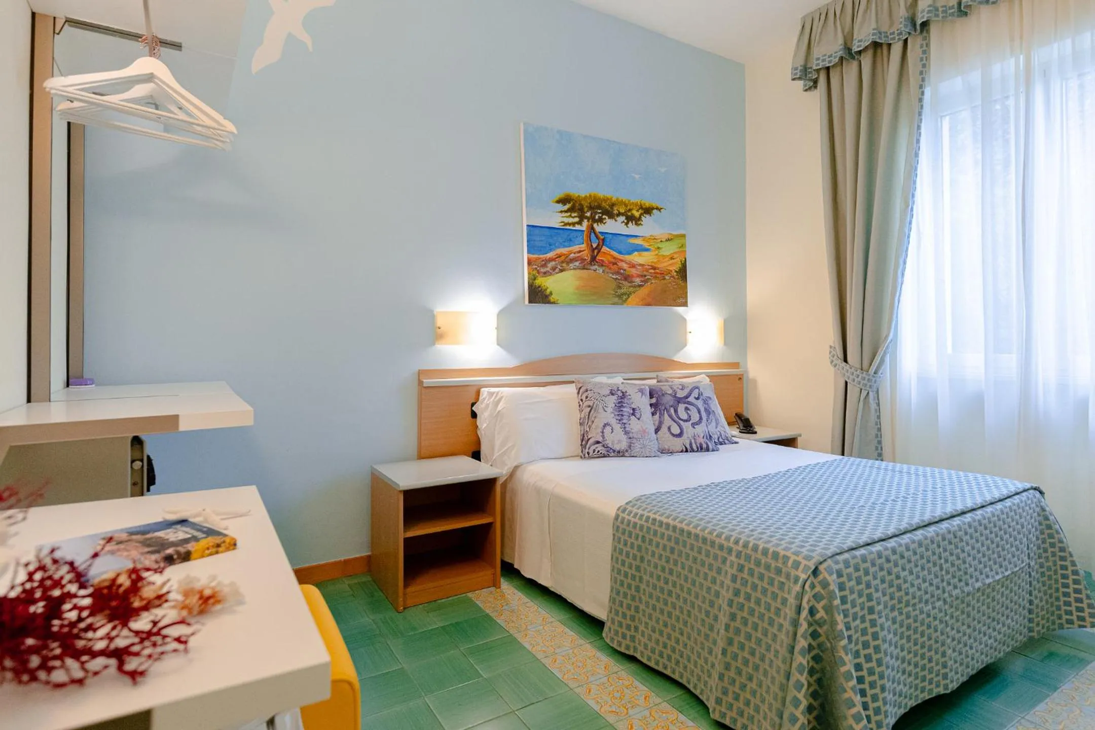 Bed in Grand Hotel Il Ninfeo