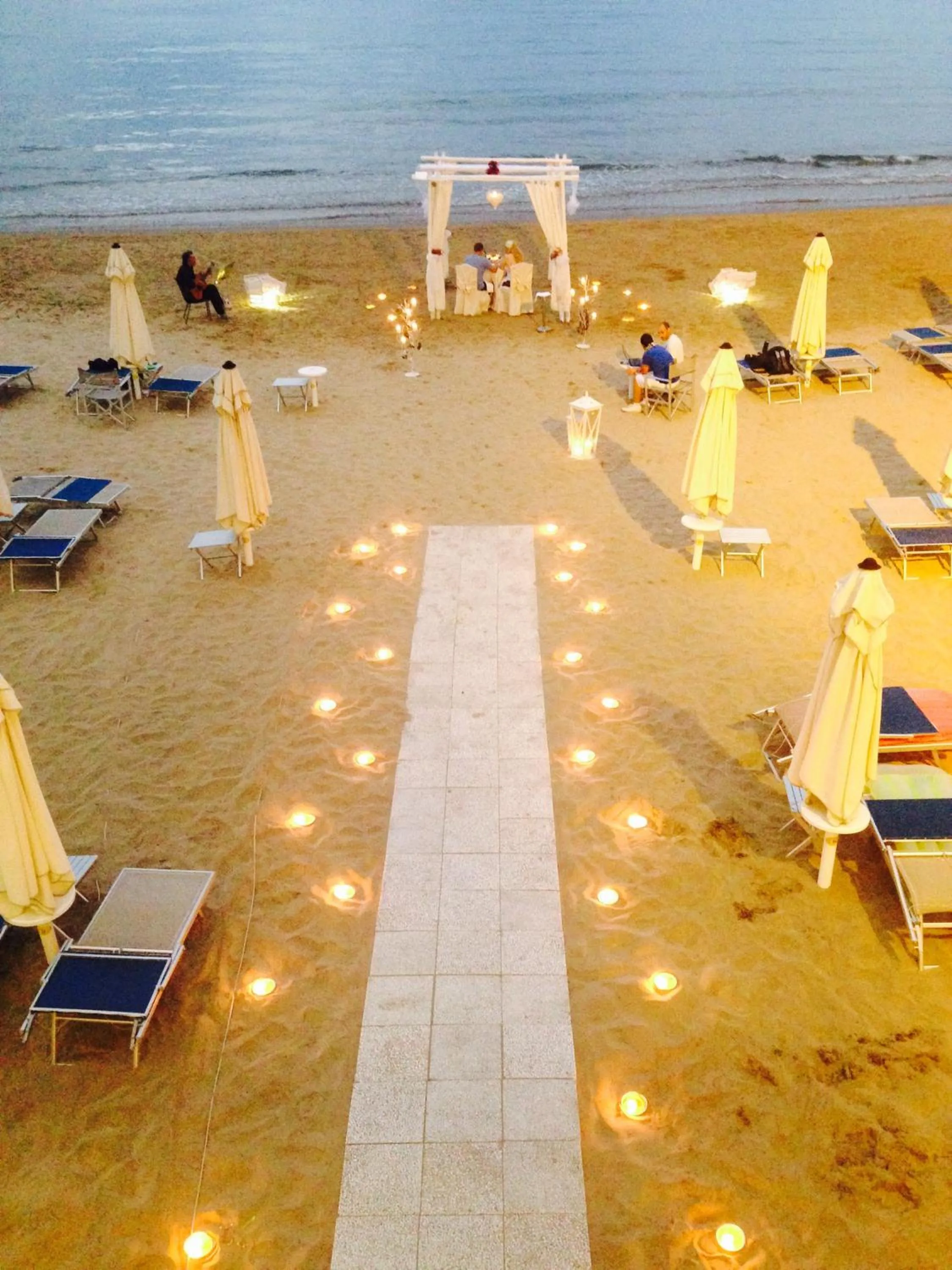 Beach in Grand Hotel Il Ninfeo