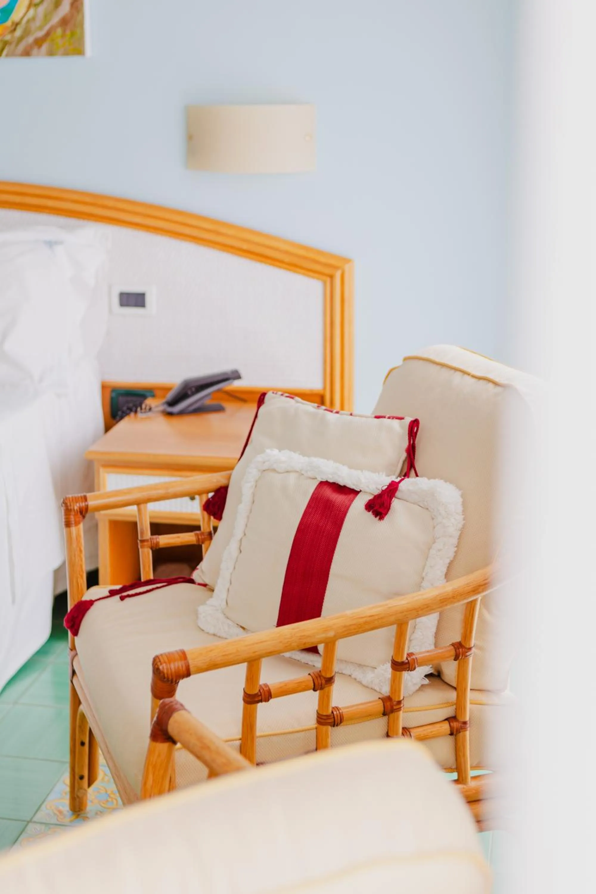 Bed in Grand Hotel Il Ninfeo