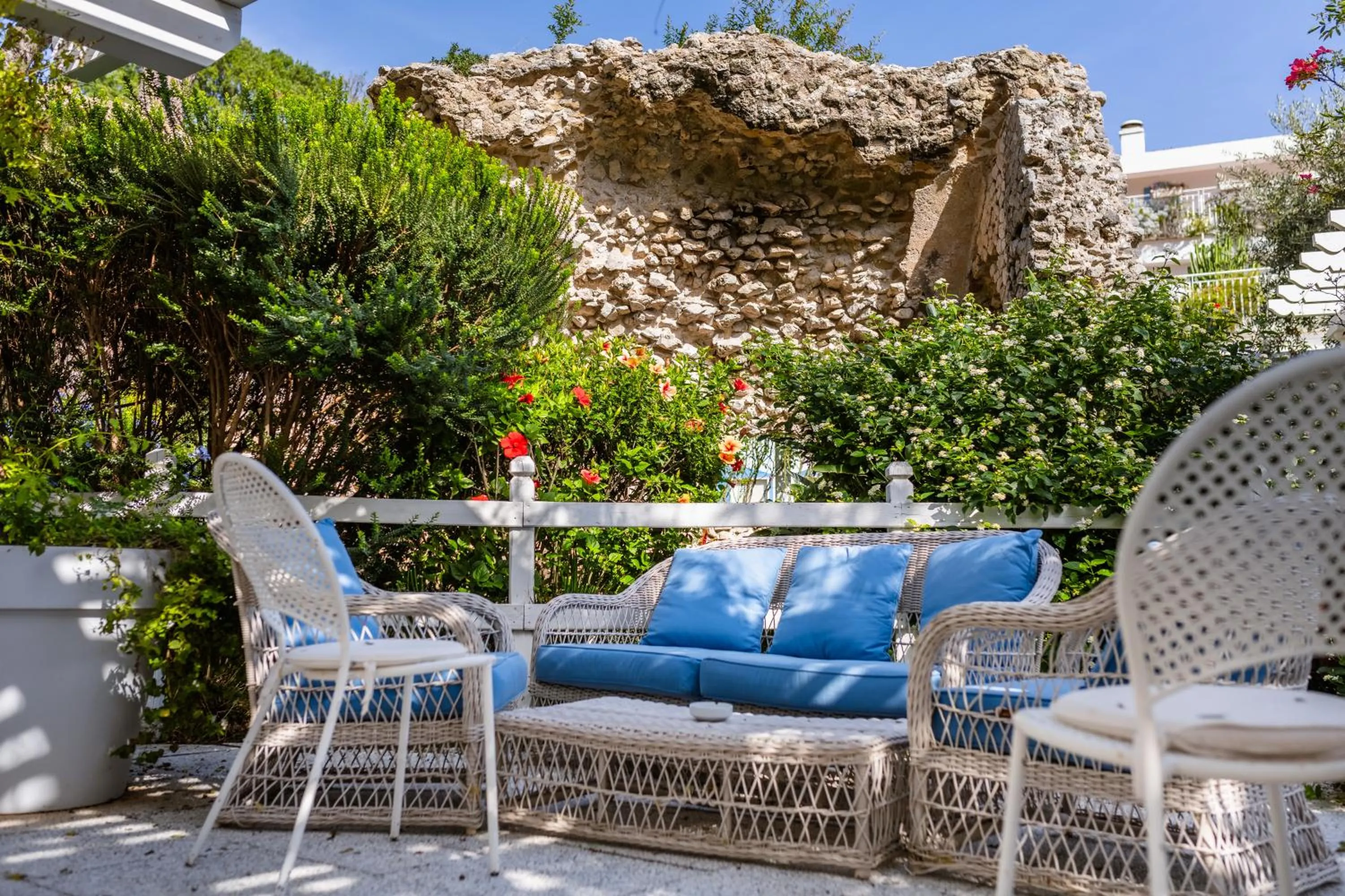 Garden in Grand Hotel Il Ninfeo