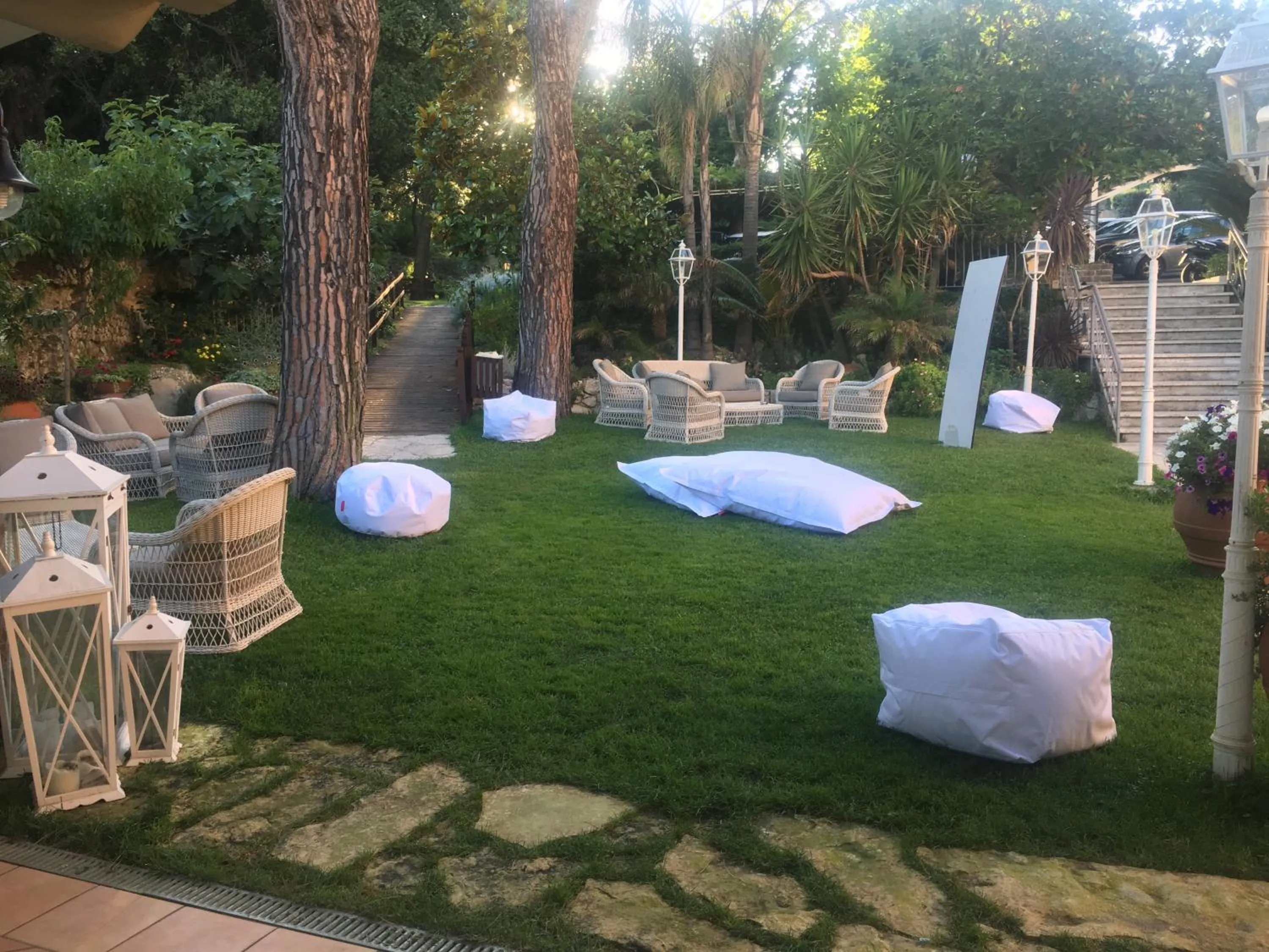 Garden in Grand Hotel Il Ninfeo