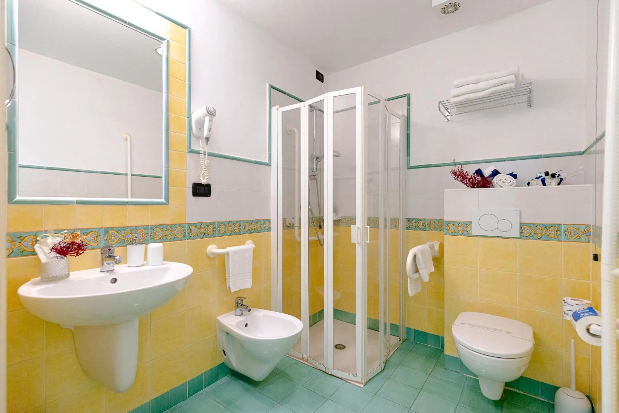 Bathroom in Grand Hotel Il Ninfeo