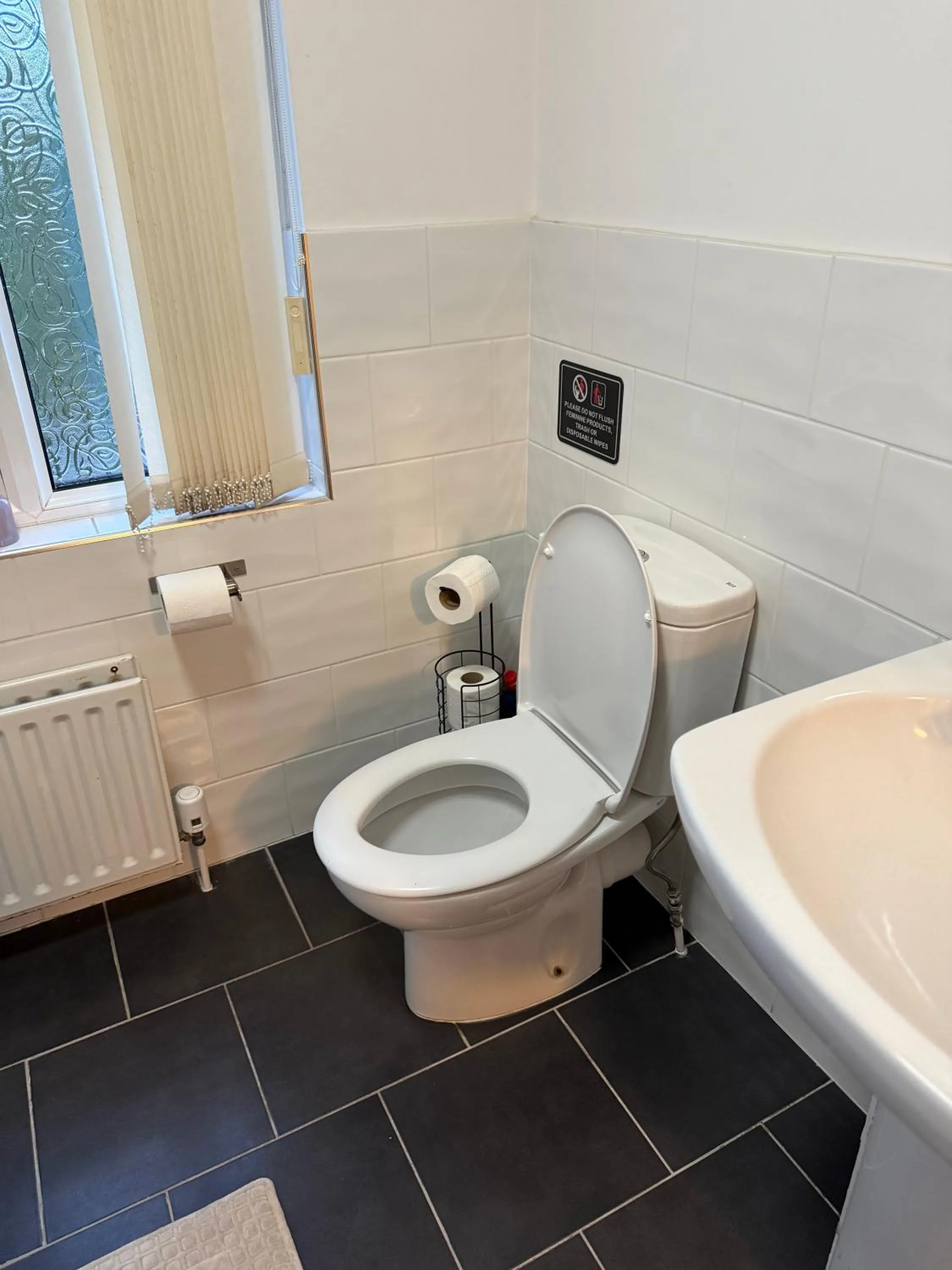 Toilet in Clifton House Brighton