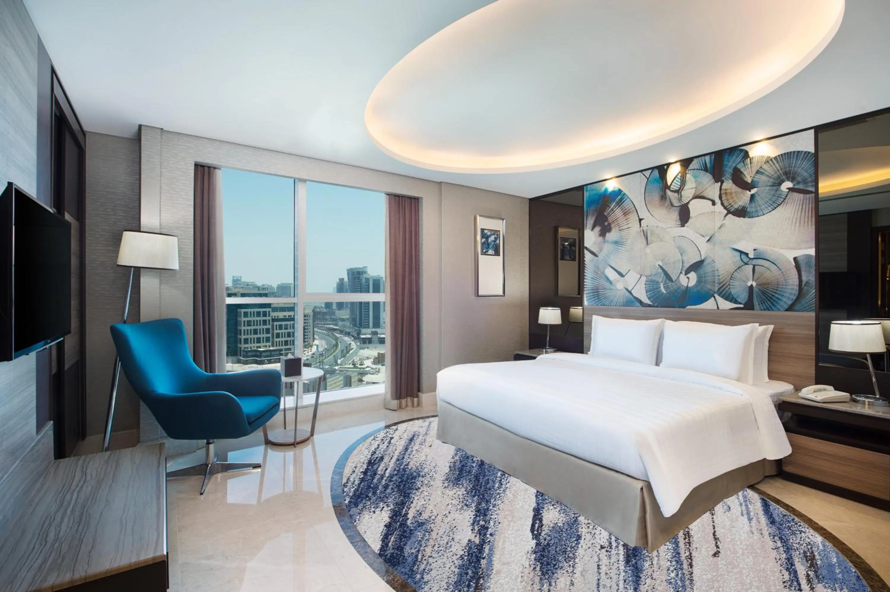 Bedroom, Bed in Grand Mercure Business Bay