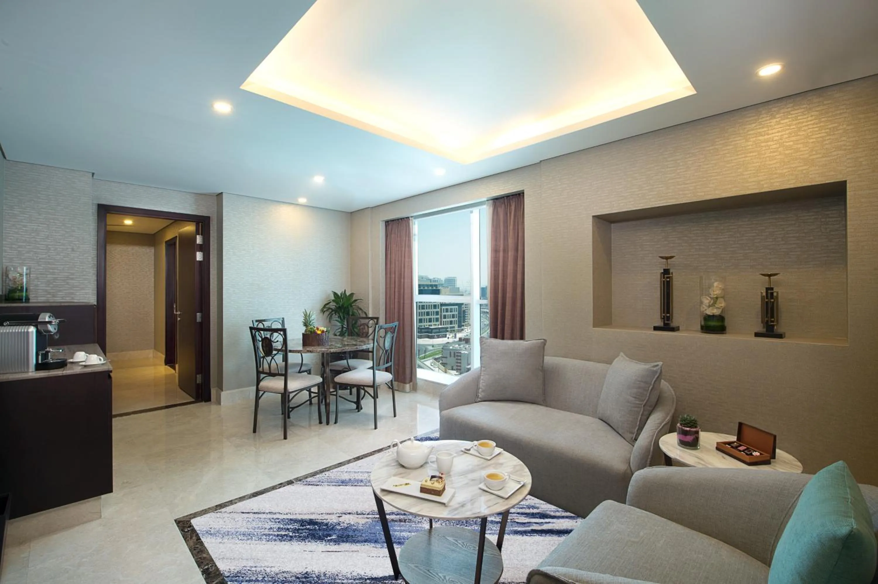 Living room in Grand Mercure Business Bay