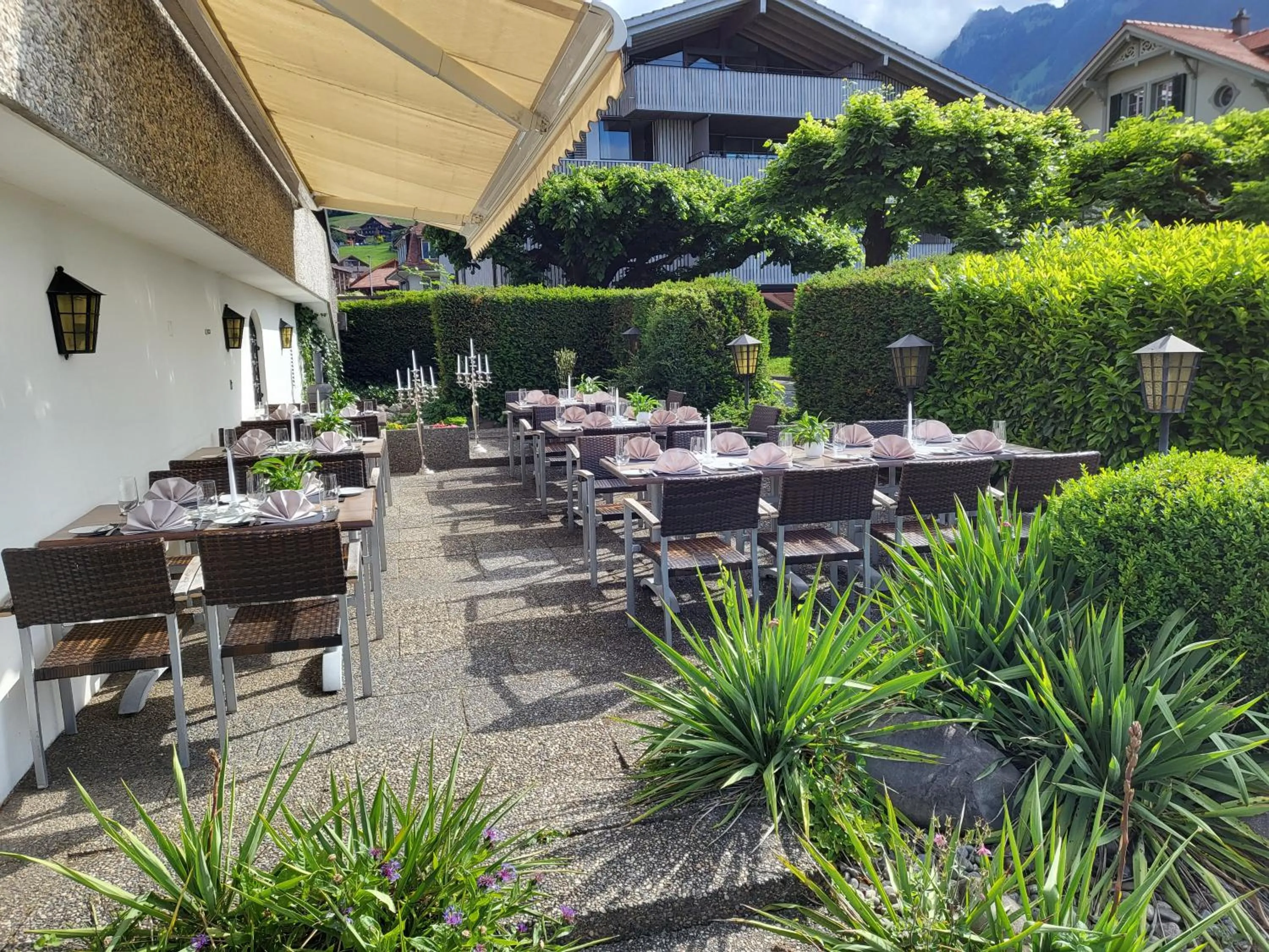 Restaurant/places to eat in Hotel Bären Sigriswil