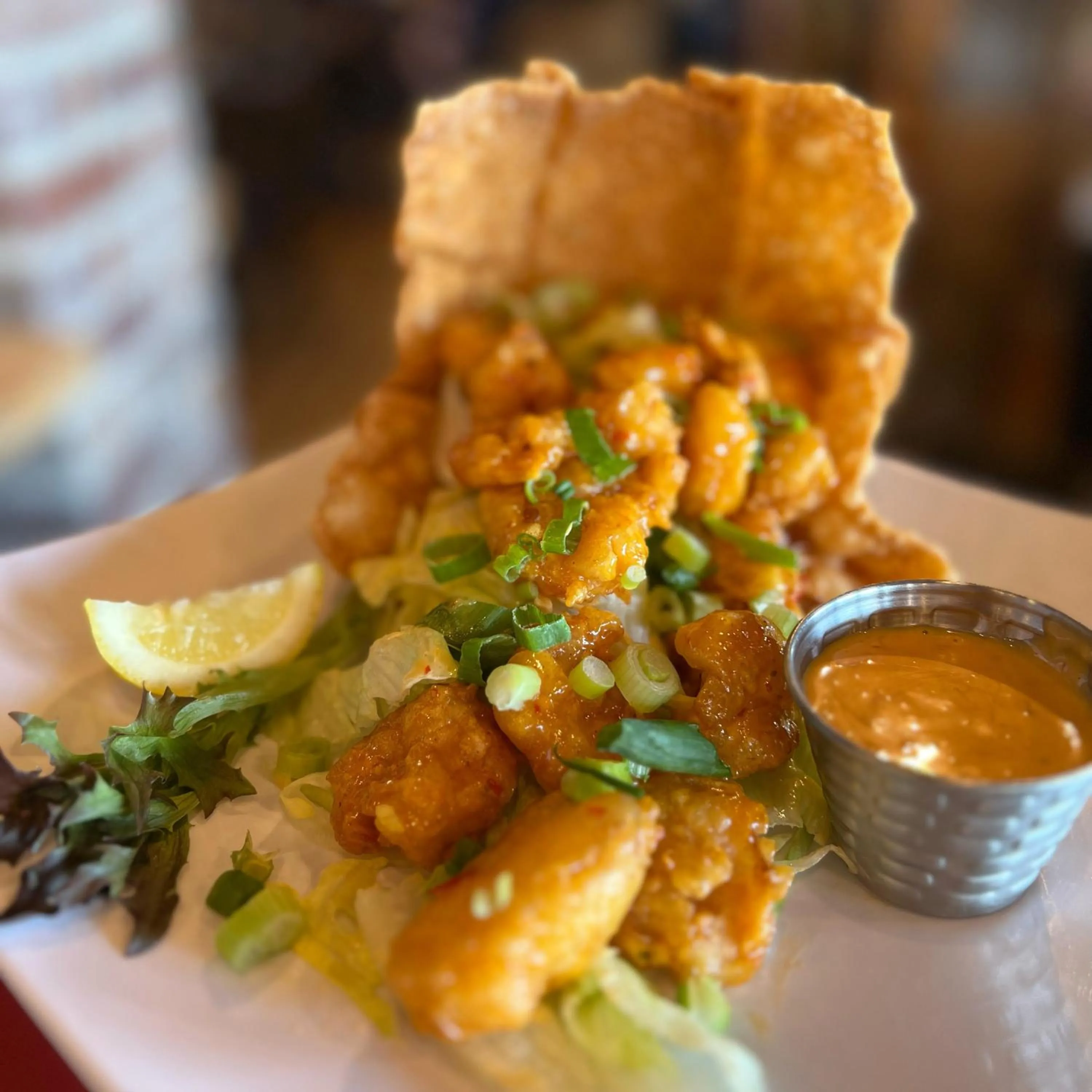 Restaurant/places to eat in Beachfront Palms Hotel Galveston