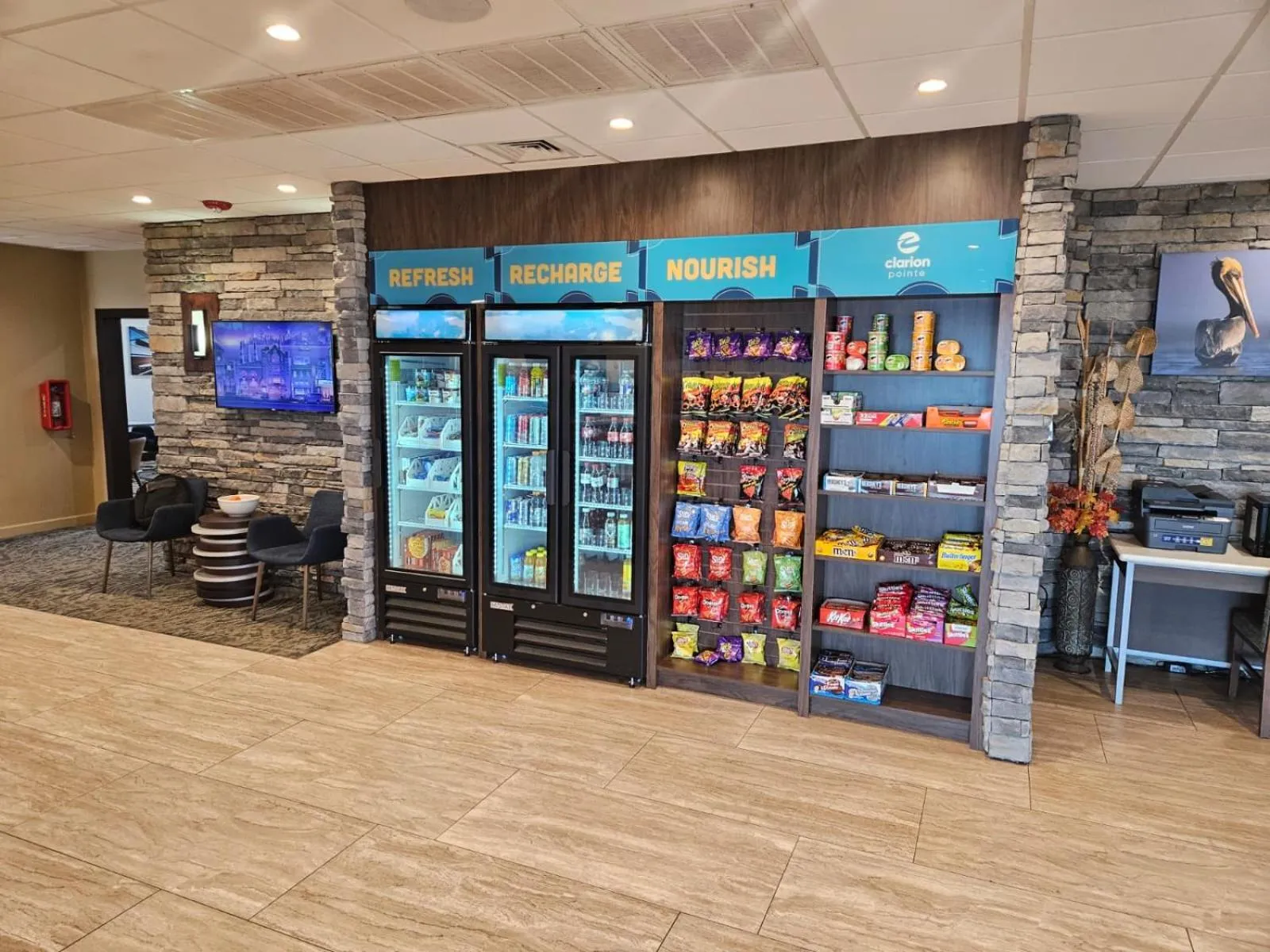 Food and drinks in Clarion Pointe Galveston - Beachfront