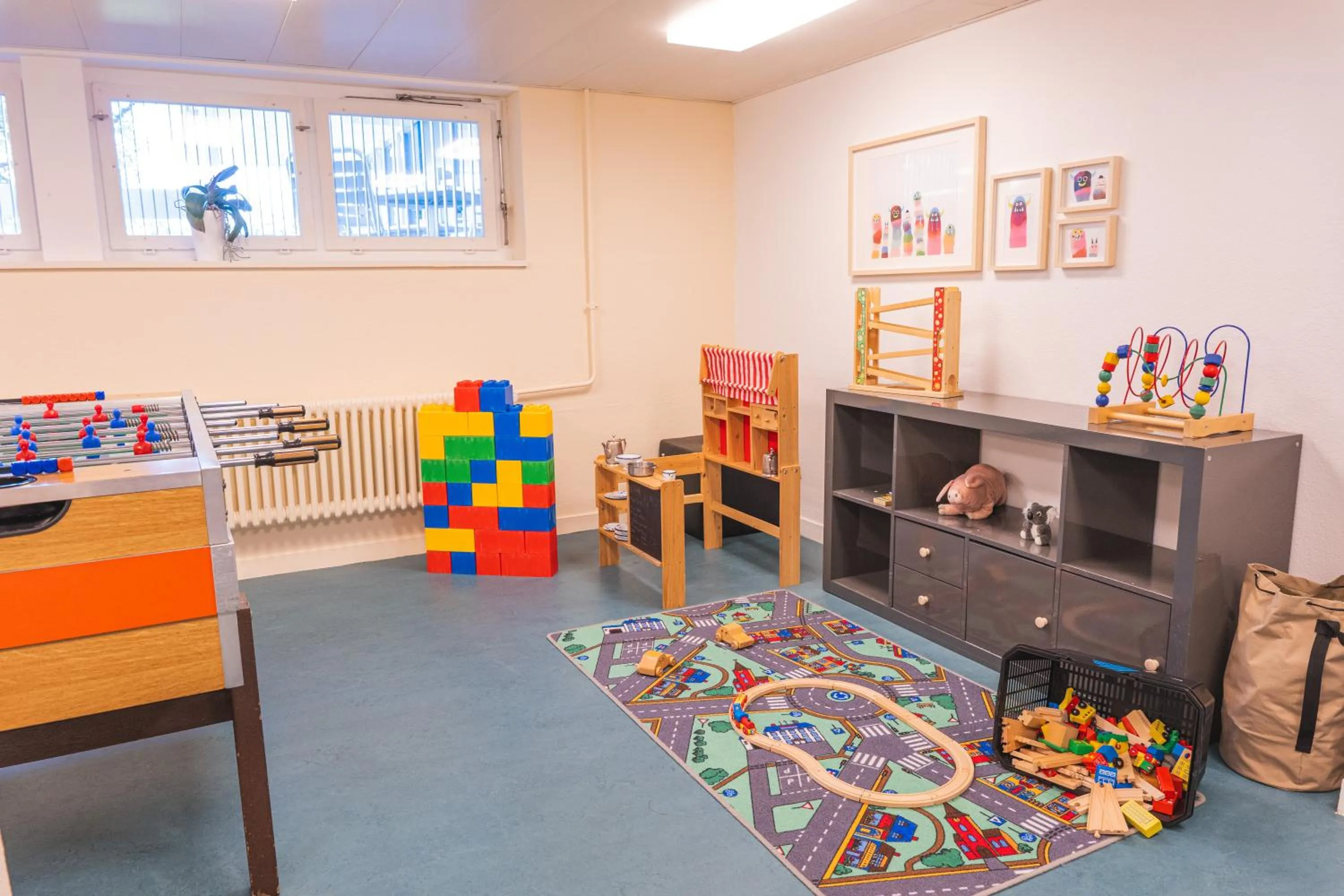 Game Room in St. Gallen Youth Hostel