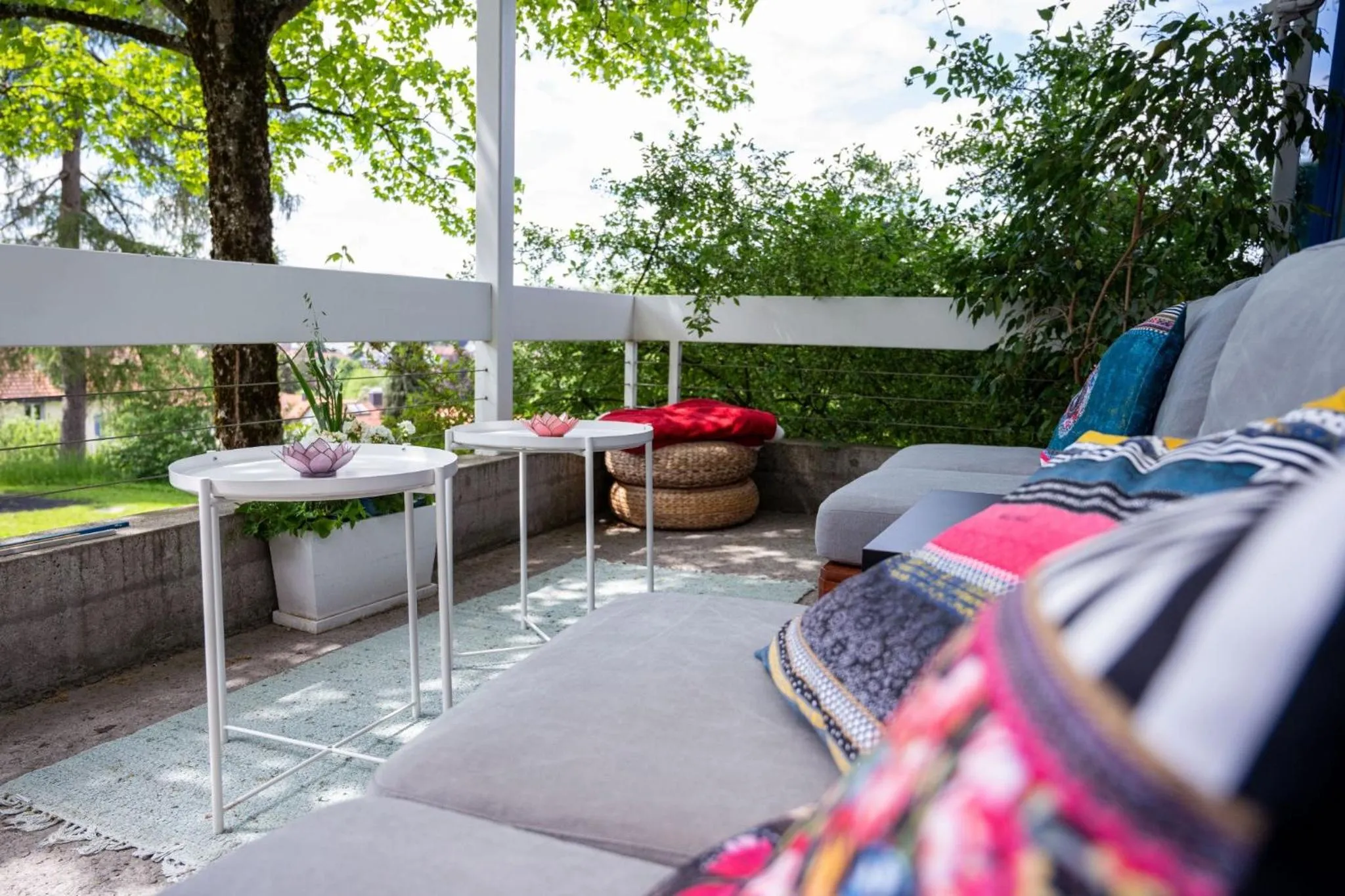 Balcony/Terrace in St. Gallen Youth Hostel