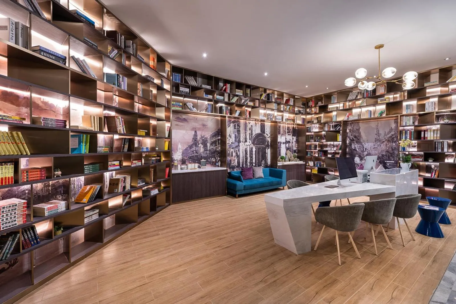 Seating area in Mercure Shanghai NECC