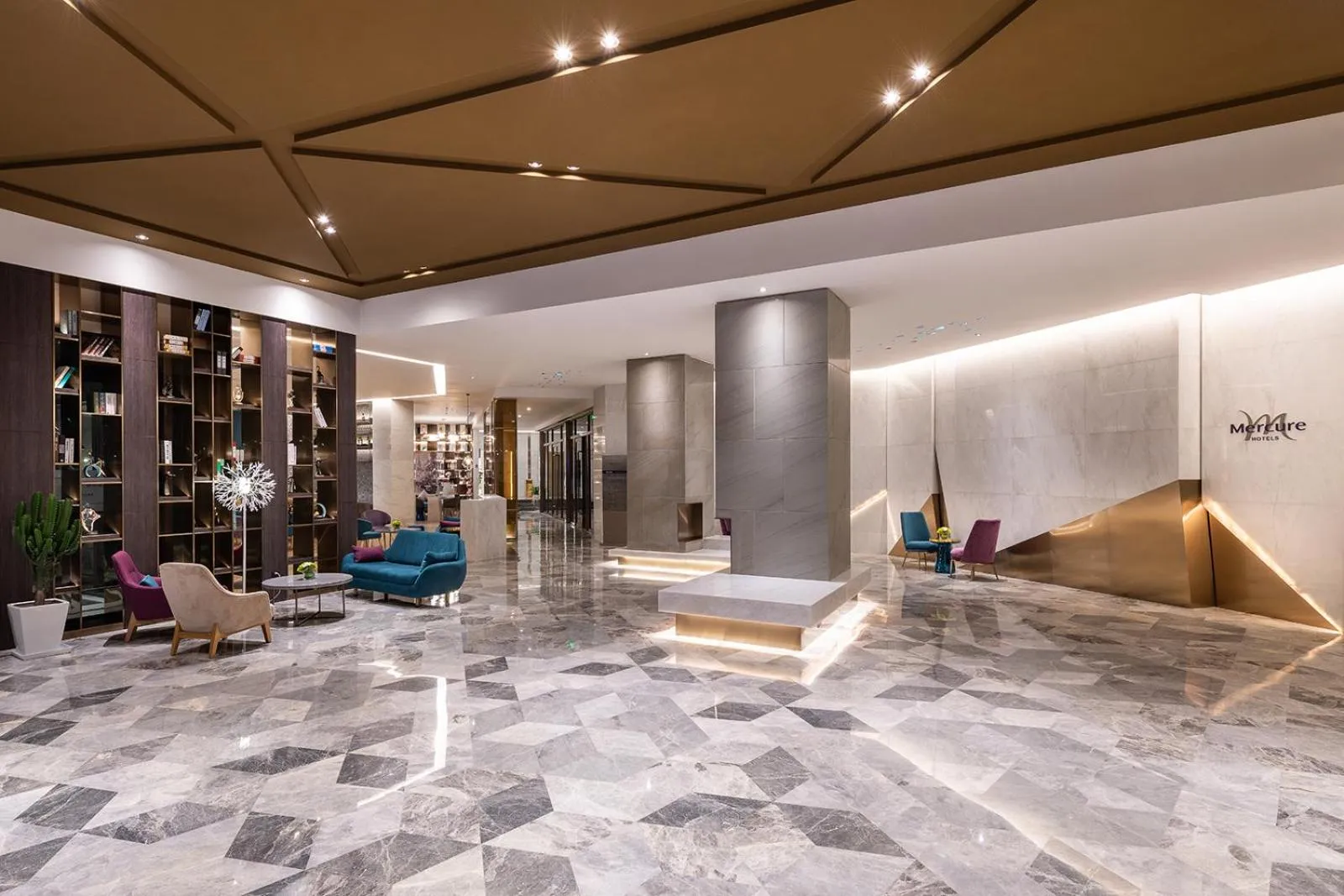 Seating area in Mercure Shanghai NECC