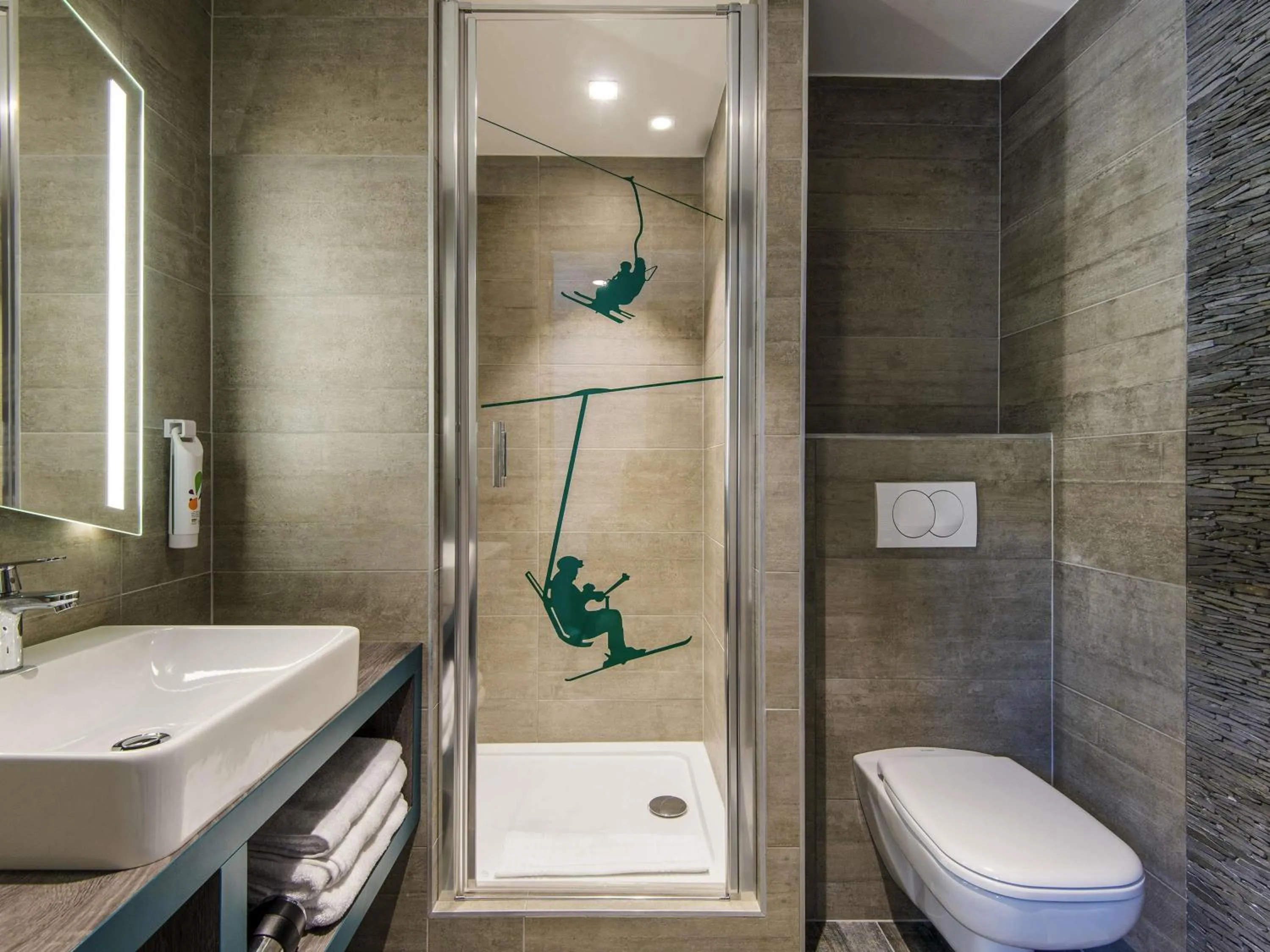 Bedroom in Ibis Styles Sallanches Pays du Mont-Blanc