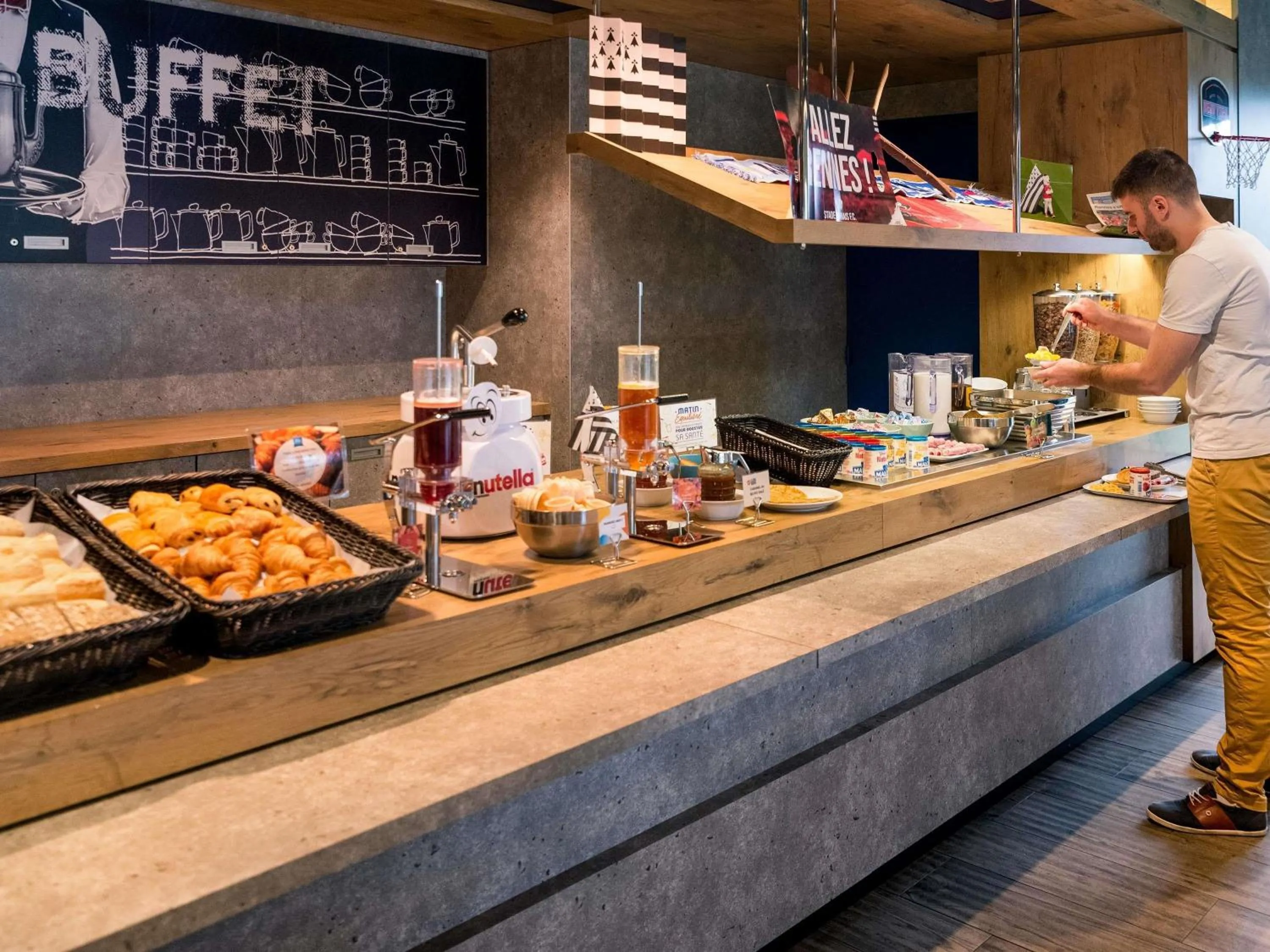 Property building in ibis budget Rennes Rte Lorient