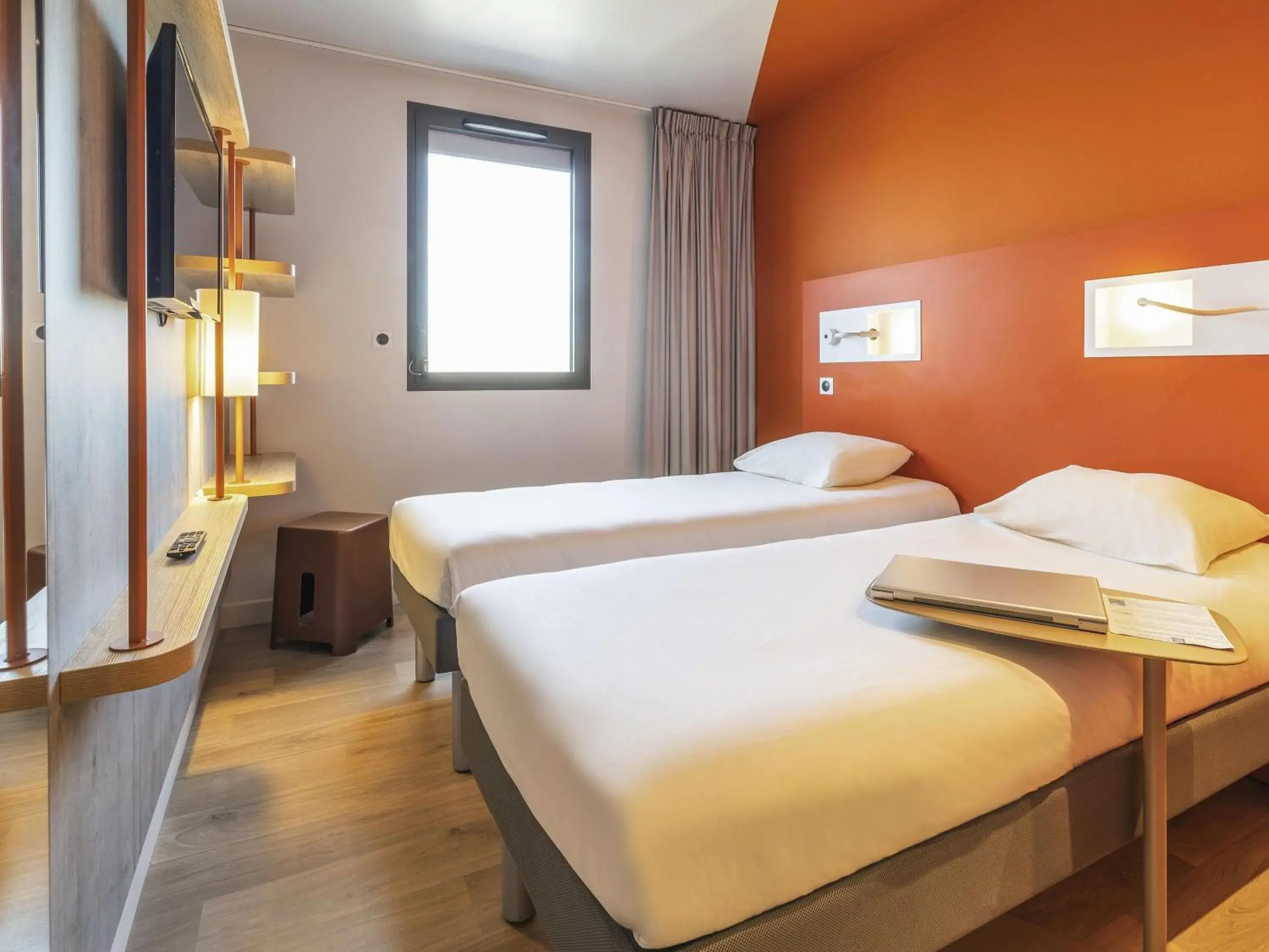Standard Twin Room in ibis budget Rennes Rte Lorient Standard Twin Room in ibis budget Rennes Rte Lorient