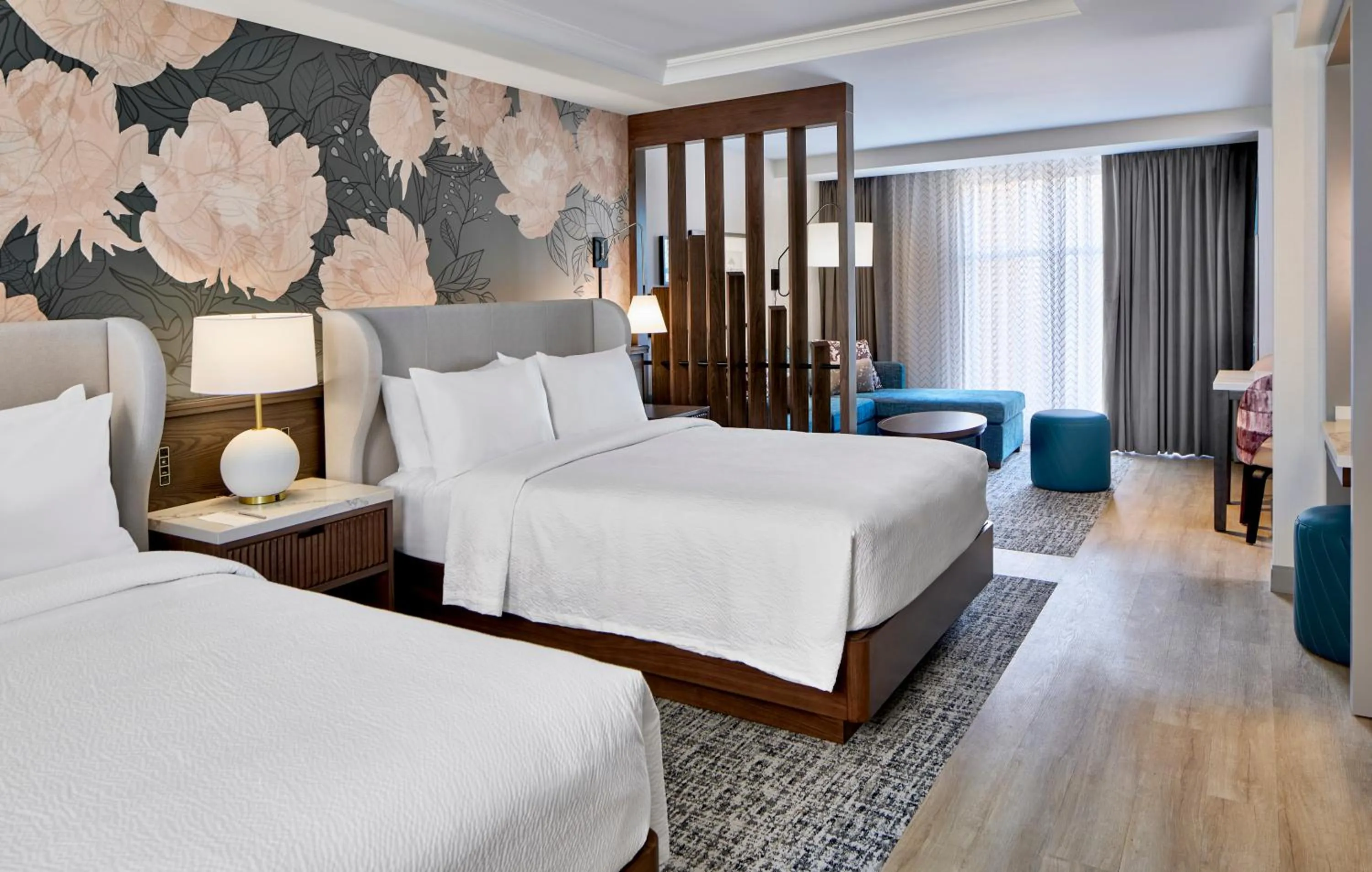 Bed in Residence Inn by Marriott Nashville Downtown/Convention Center