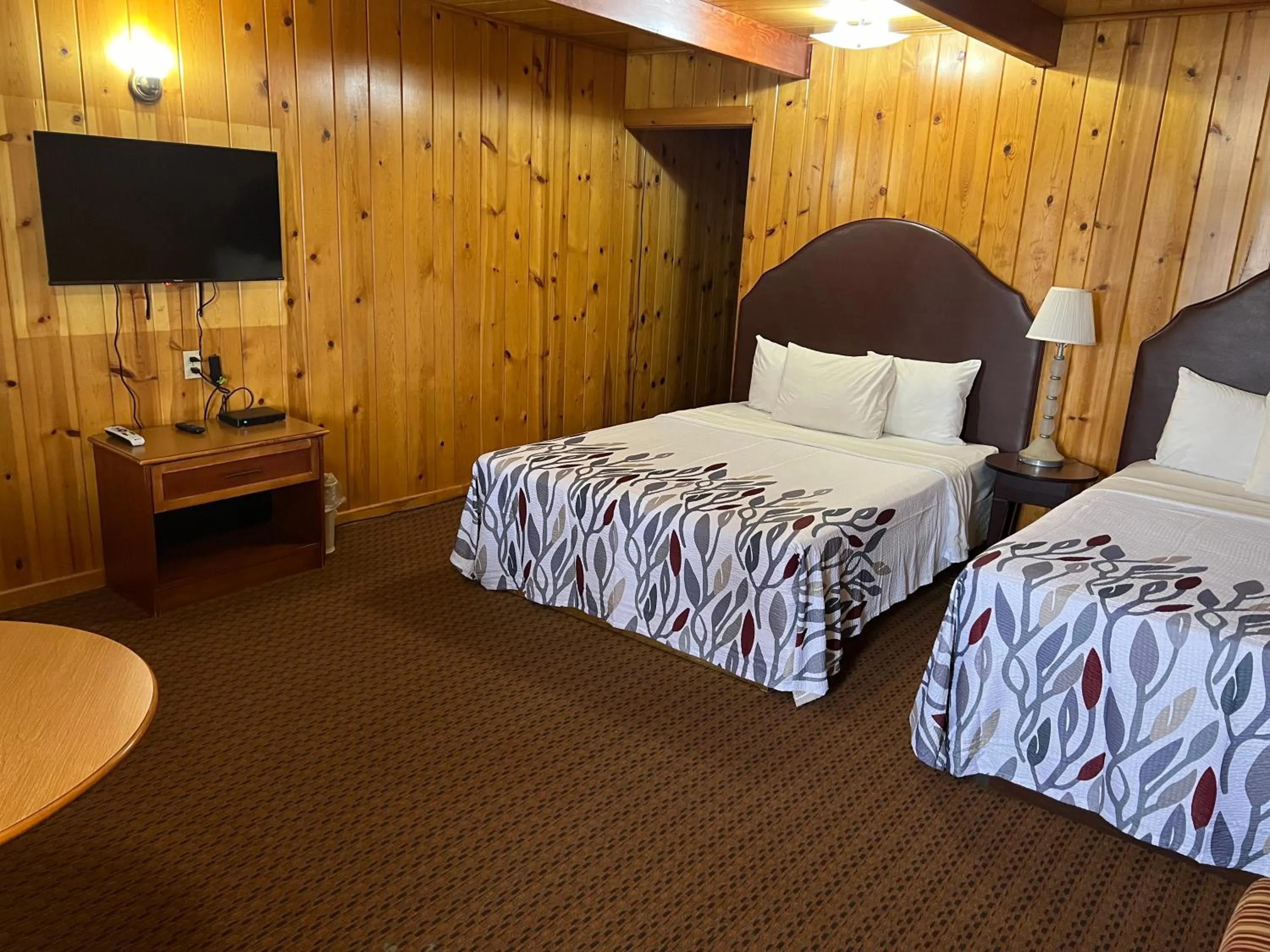 Bed in Prospector Motor Lodge