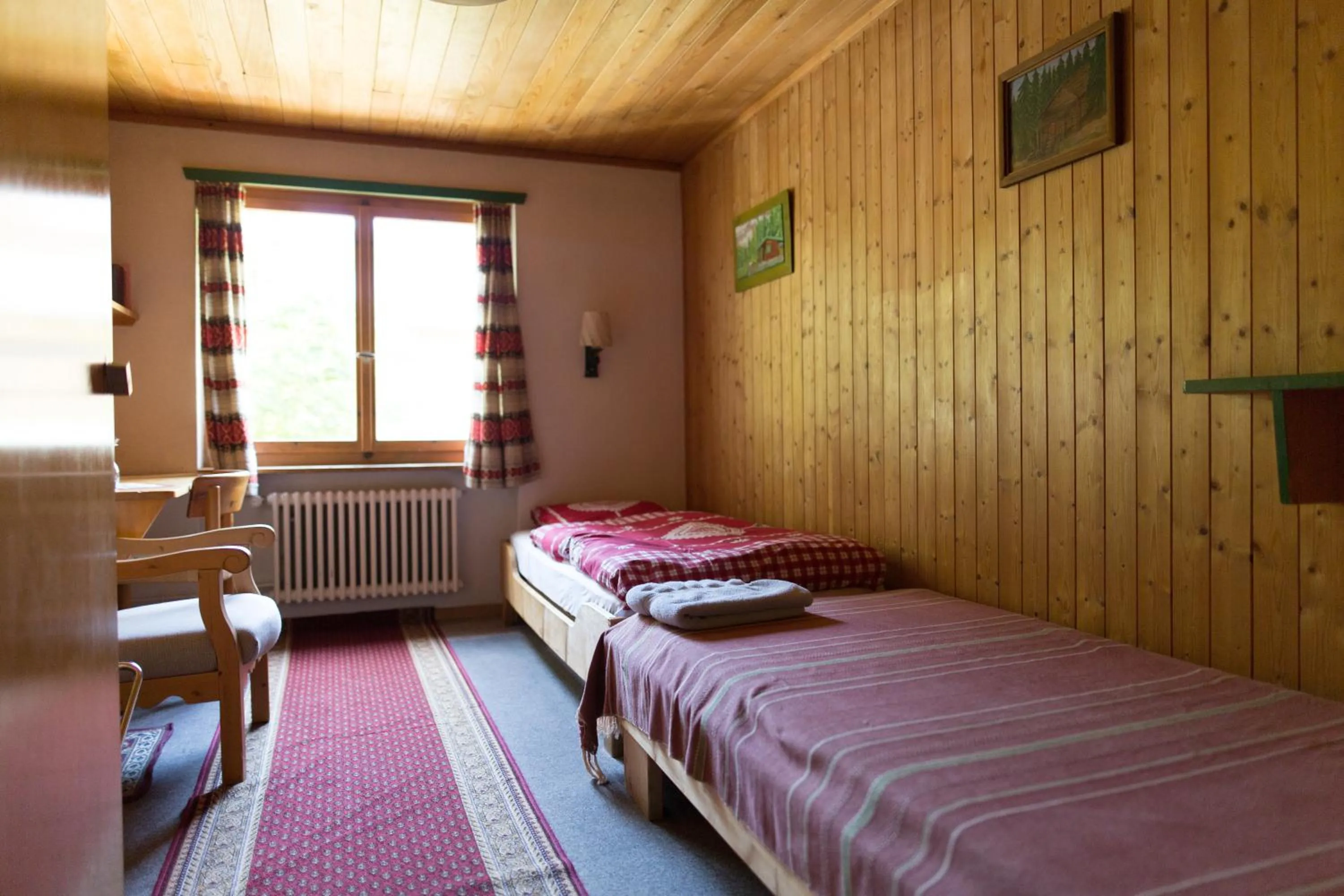 Bed in Chesa Selfranga