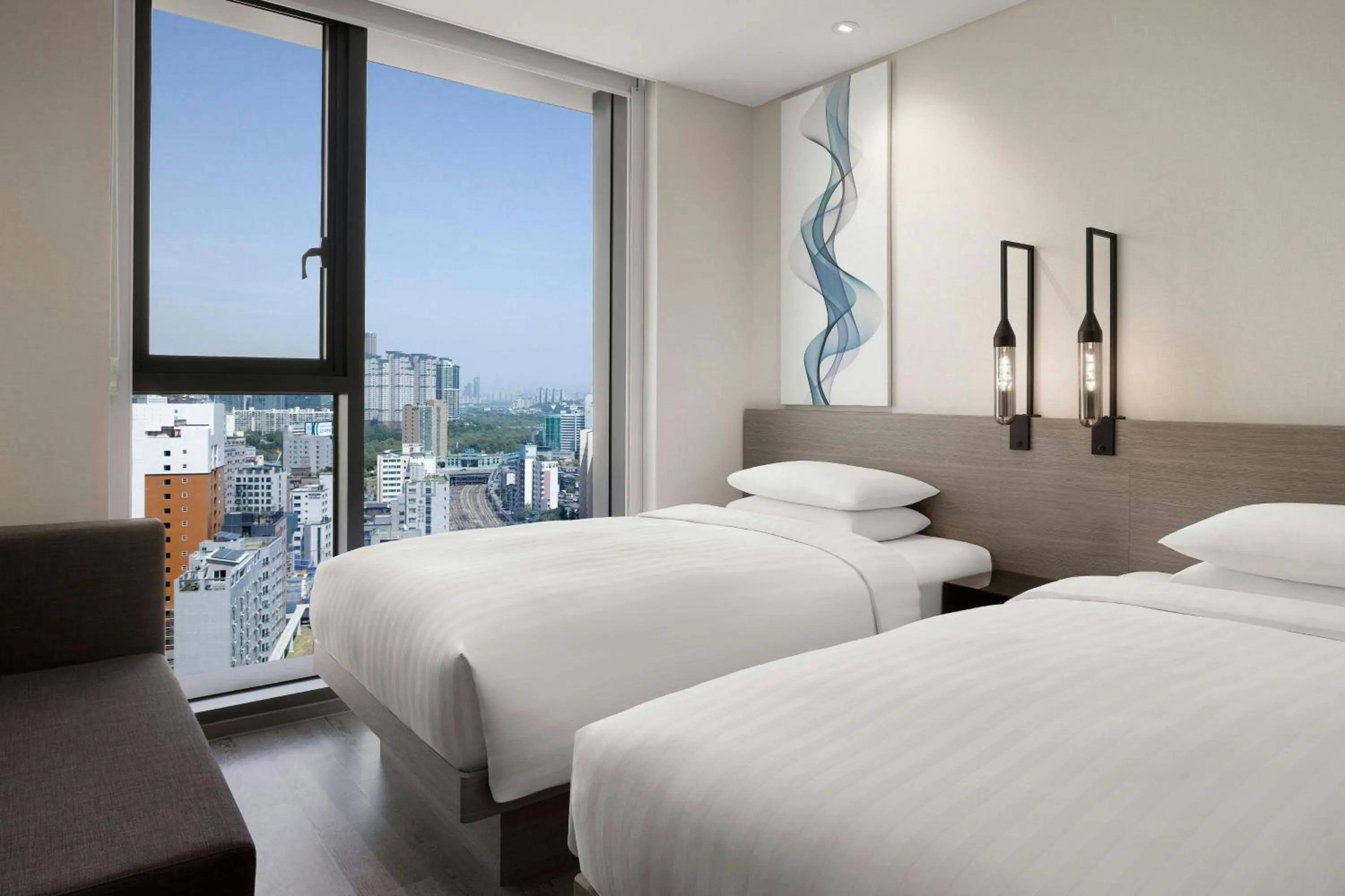 Photo of the whole room, Bed in Fairfield by Marriott Seoul