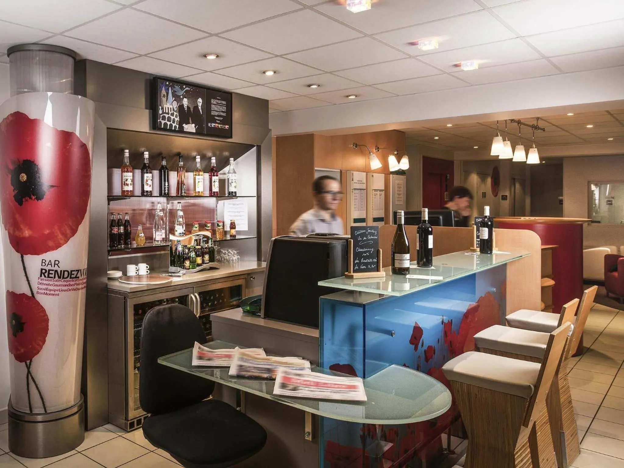 Lounge or bar in ibis Carcassonne Centre - La Cité