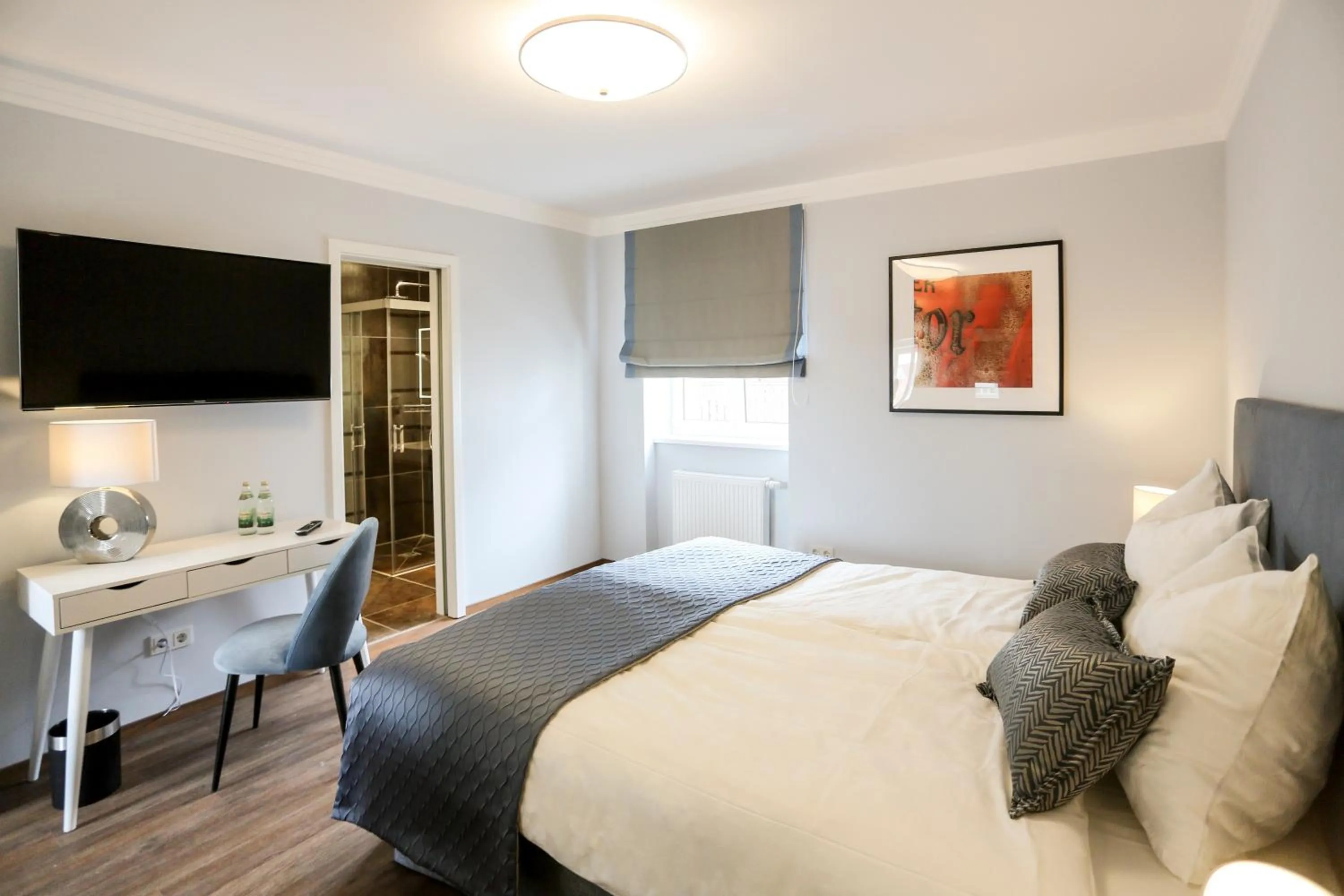 Bed in Hotel zur Schloss-Schmiede