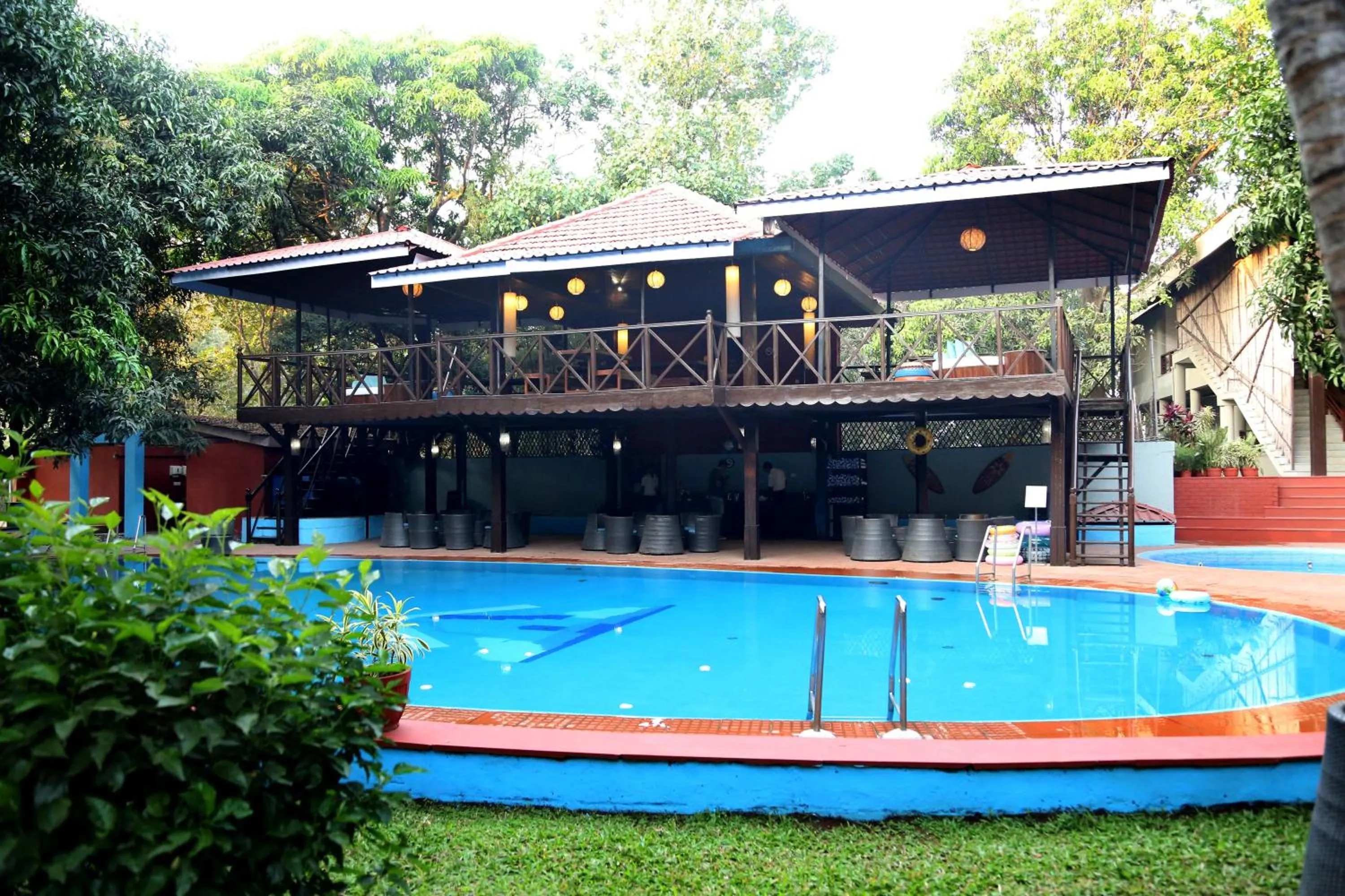 Swimming pool in Outpost@Alibaug